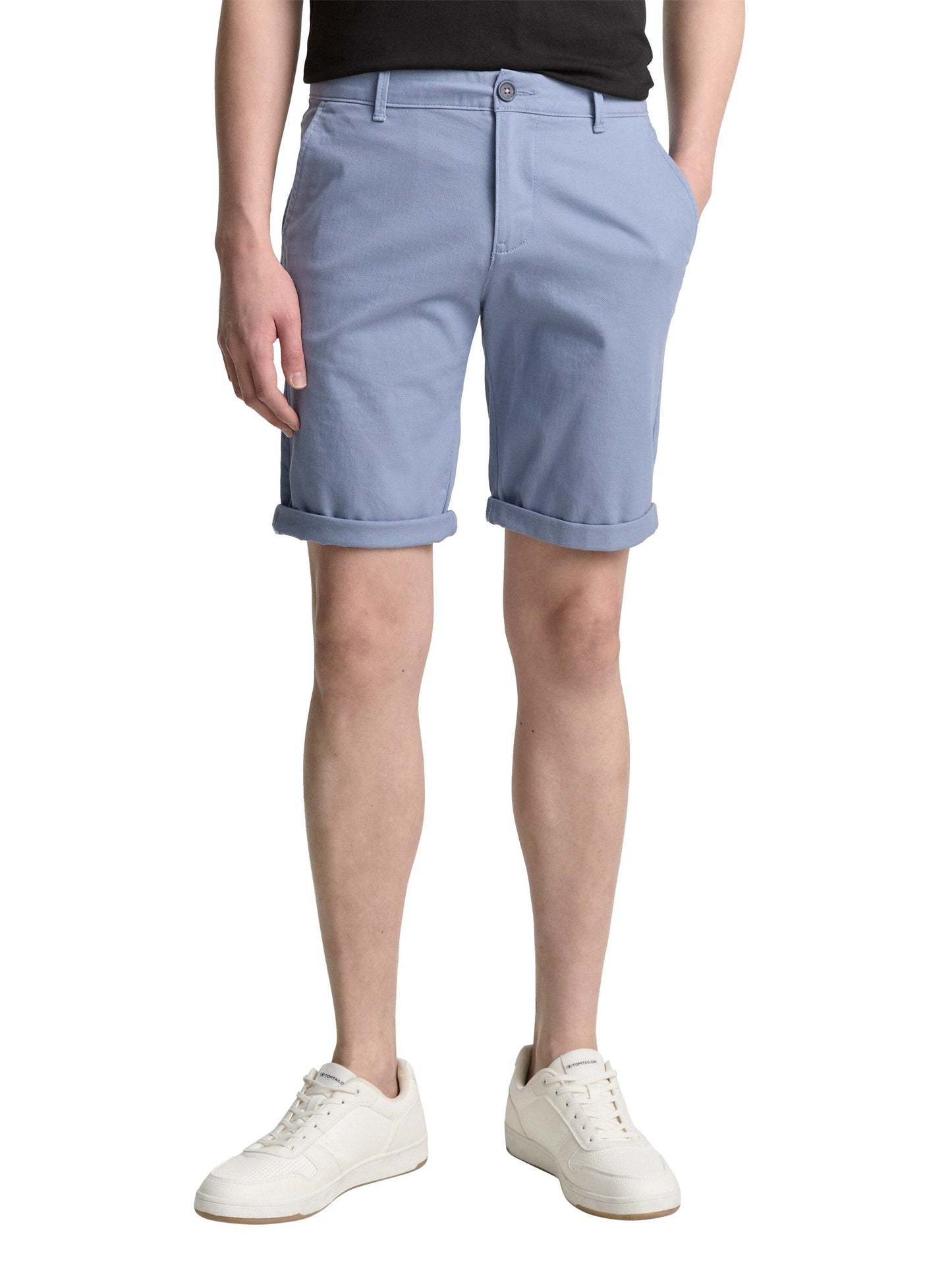 Tom Tailor Herren Chino Shorts blau
