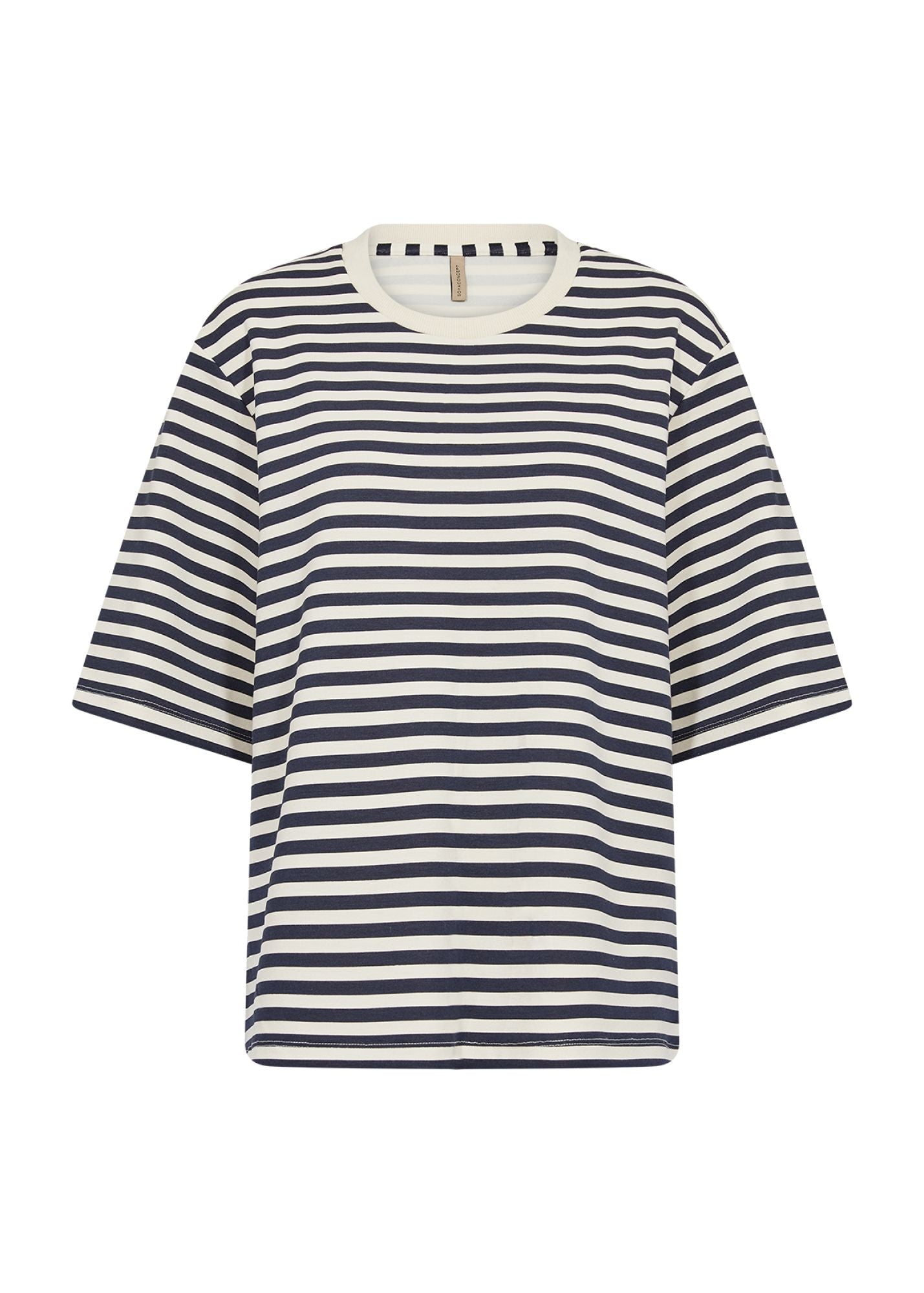Soyaconcept Damen T-Shirt SC-BARNI 32 XXL blau