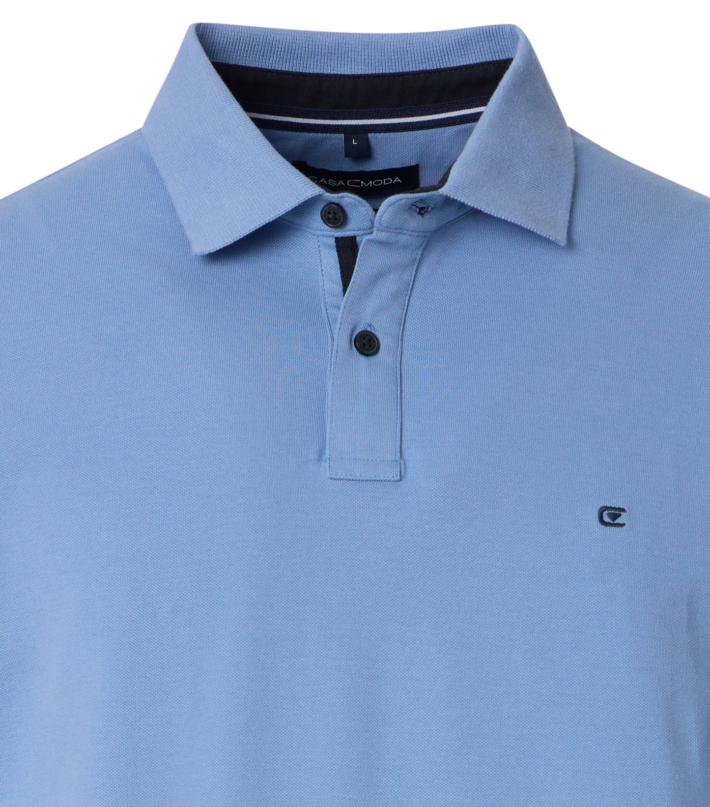 Casa Moda Herren Polo-Shirt blau