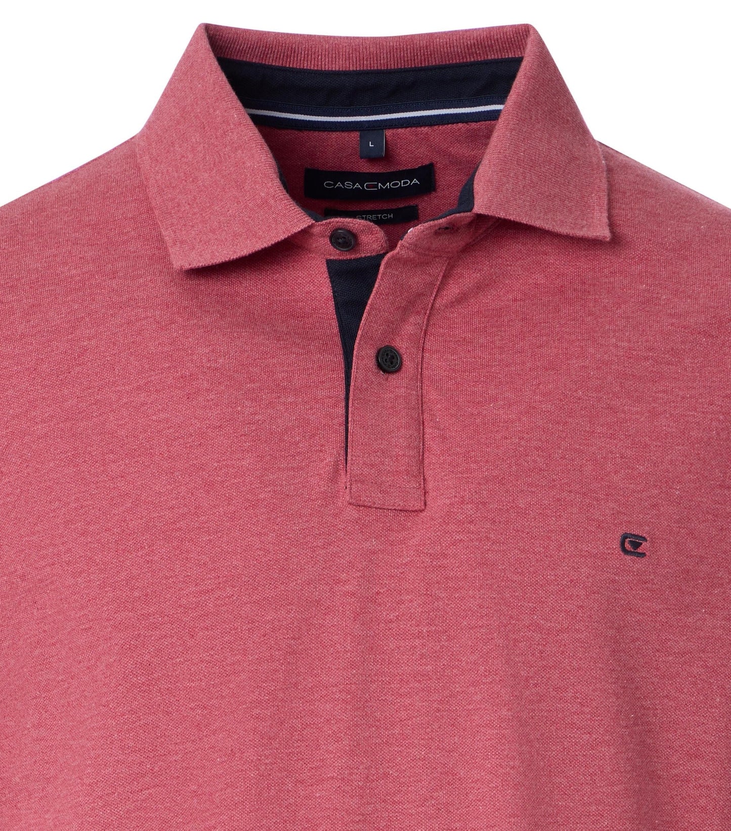 Casa Moda Herren Polo-Shirt rot