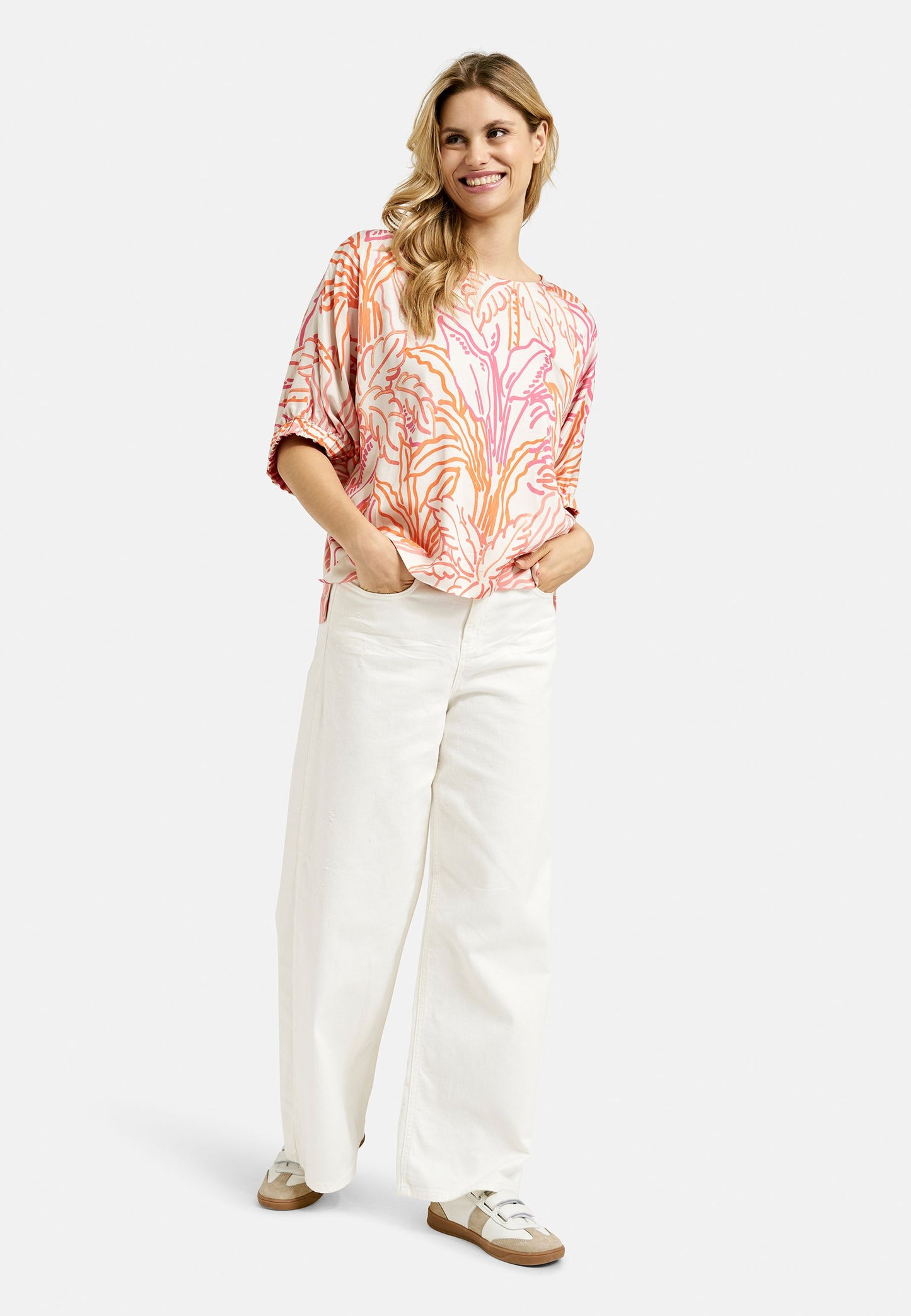 Smith & Soul Damen Bluse rosa