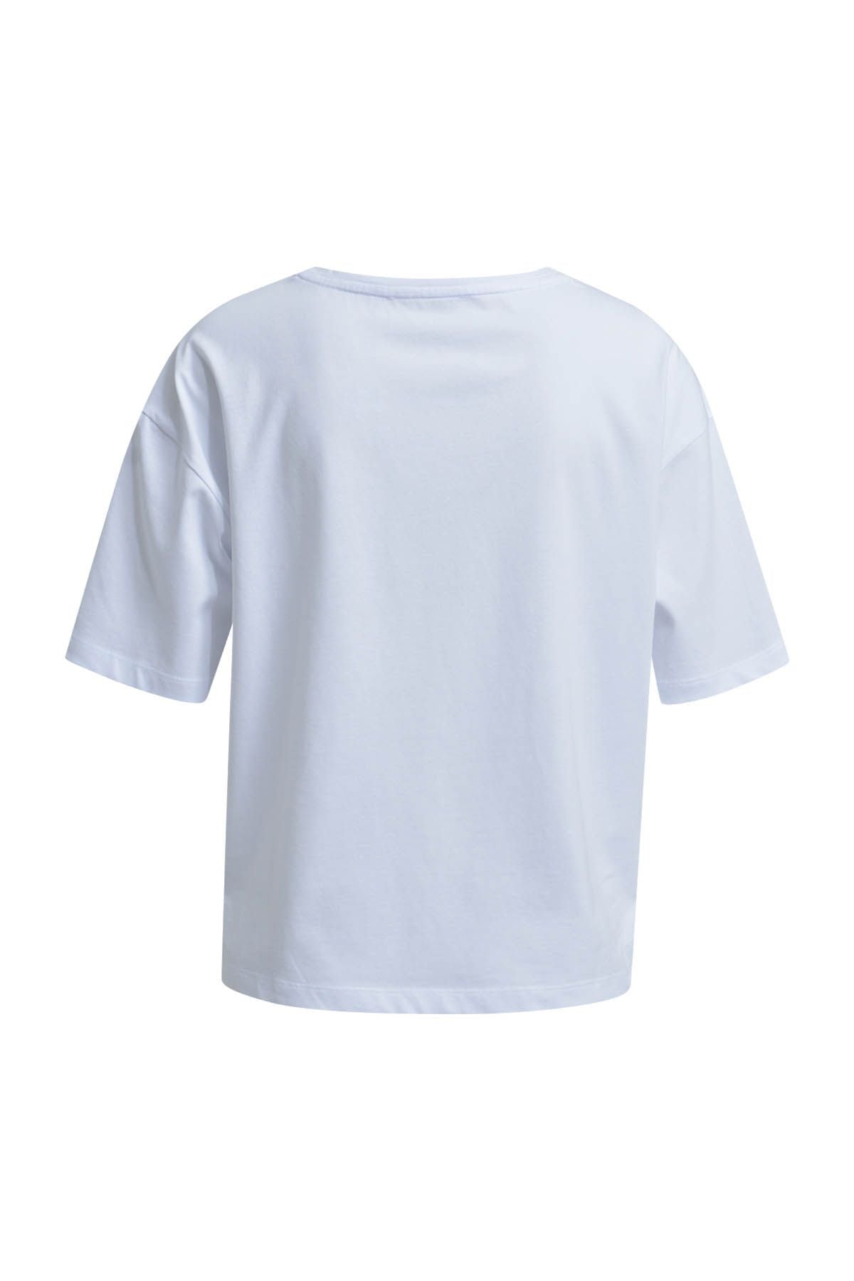 Smith&Soul Damen Boxy T-Shirt Wording weiß