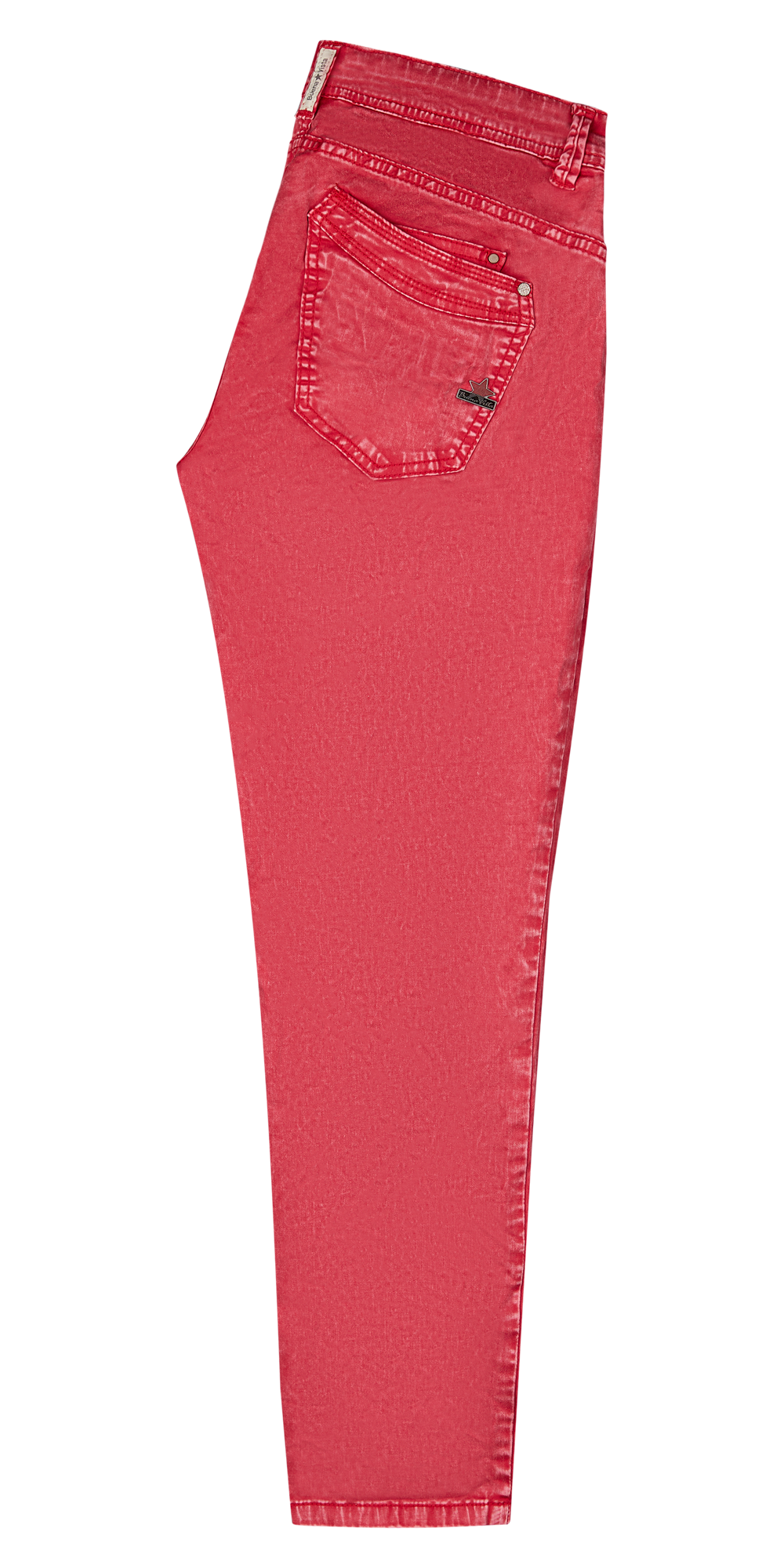 Buena Vista Damen Jeans Malibu 7/8 rot