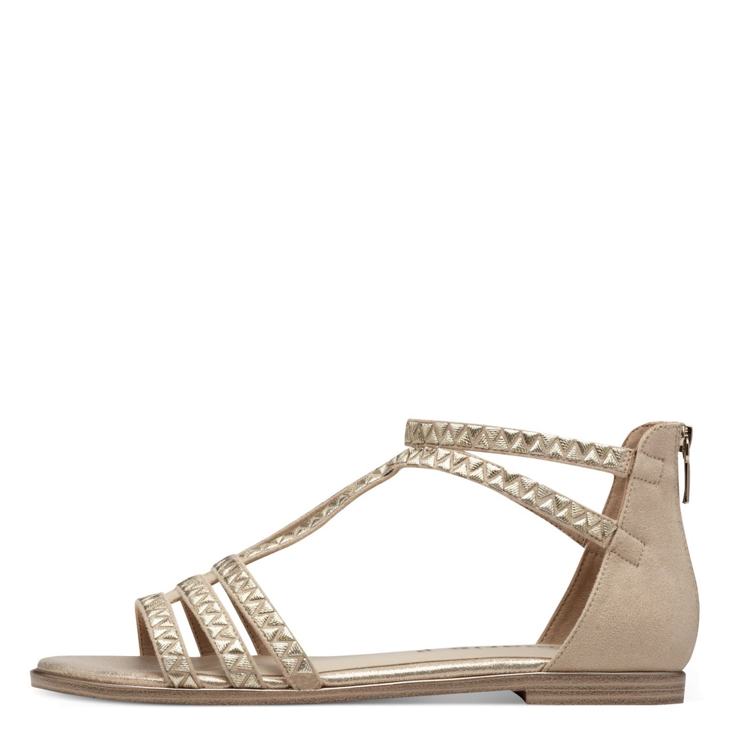 Tamaris Damen Sandalette beige