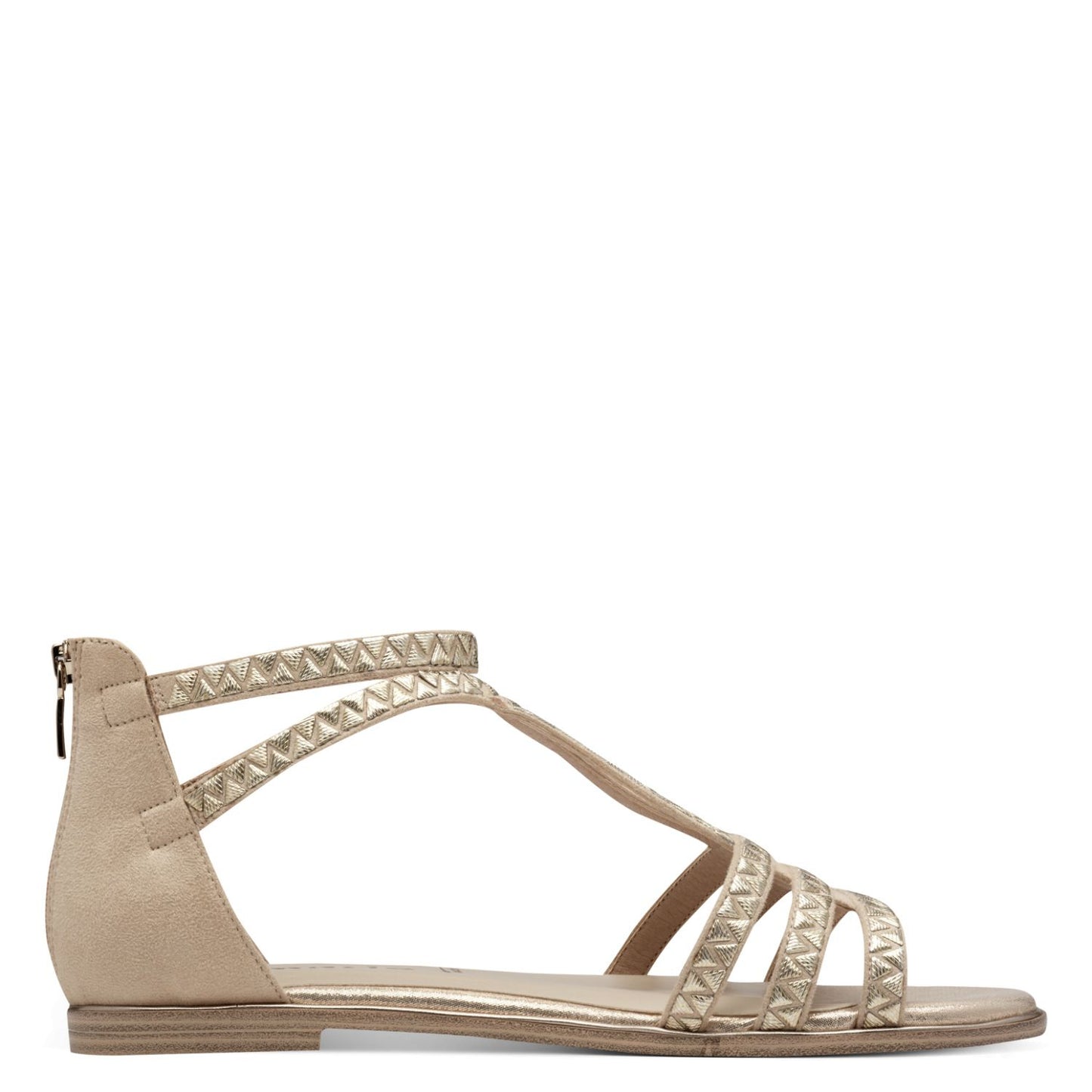 Tamaris Damen Sandalette beige