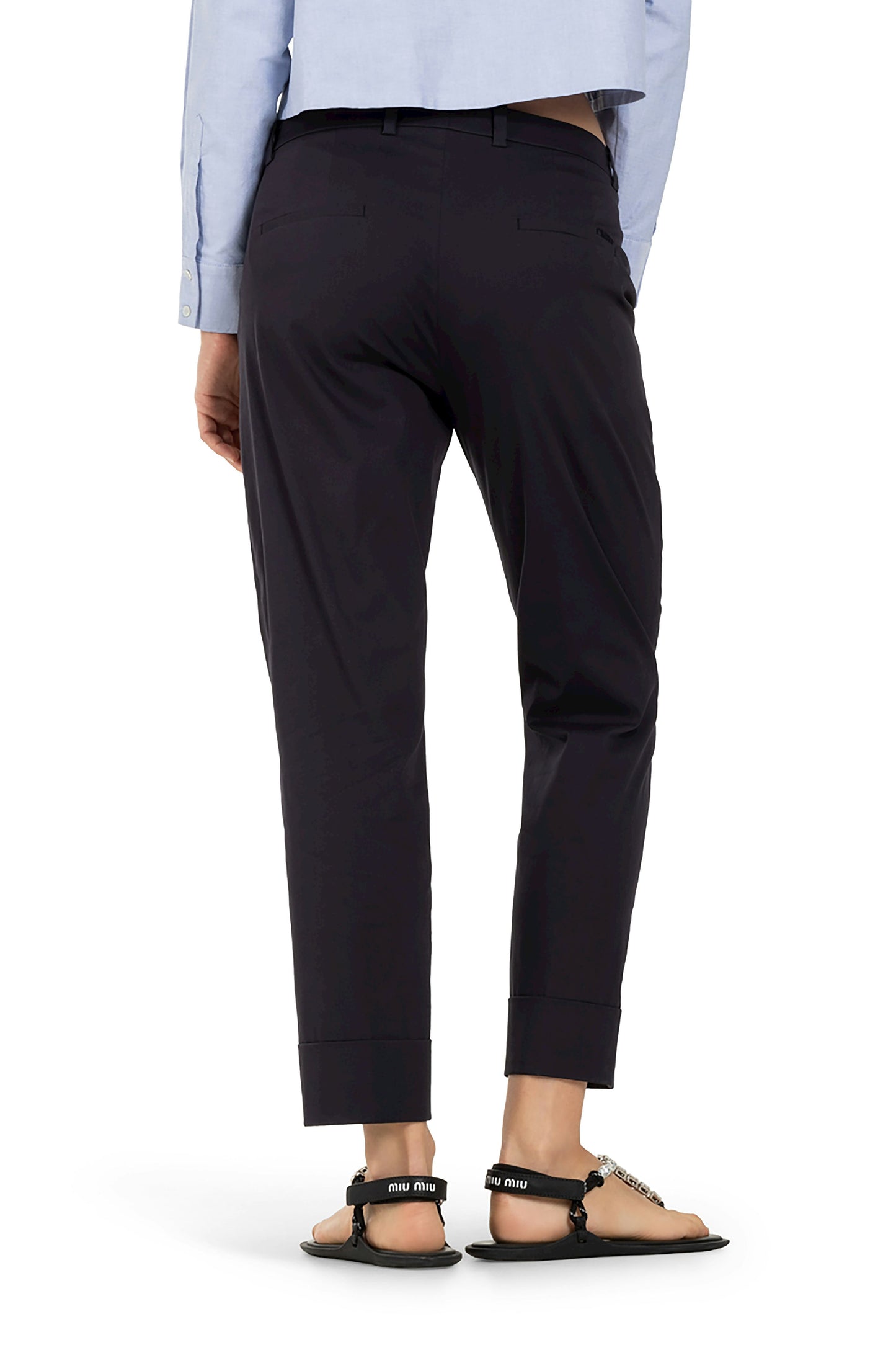 Cambio Damen Hose Krystal blau