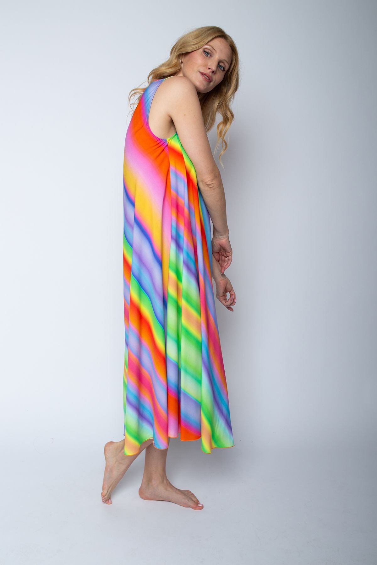 Emily van den Bergh Damen Kleid bunt