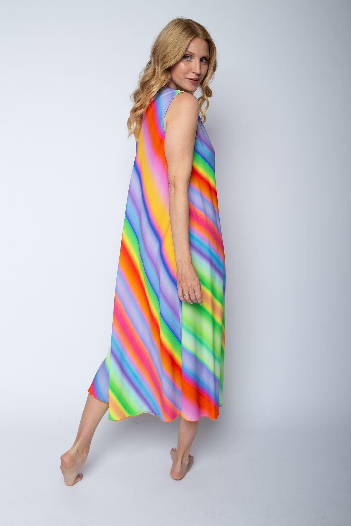Emily van den Bergh Damen Kleid bunt