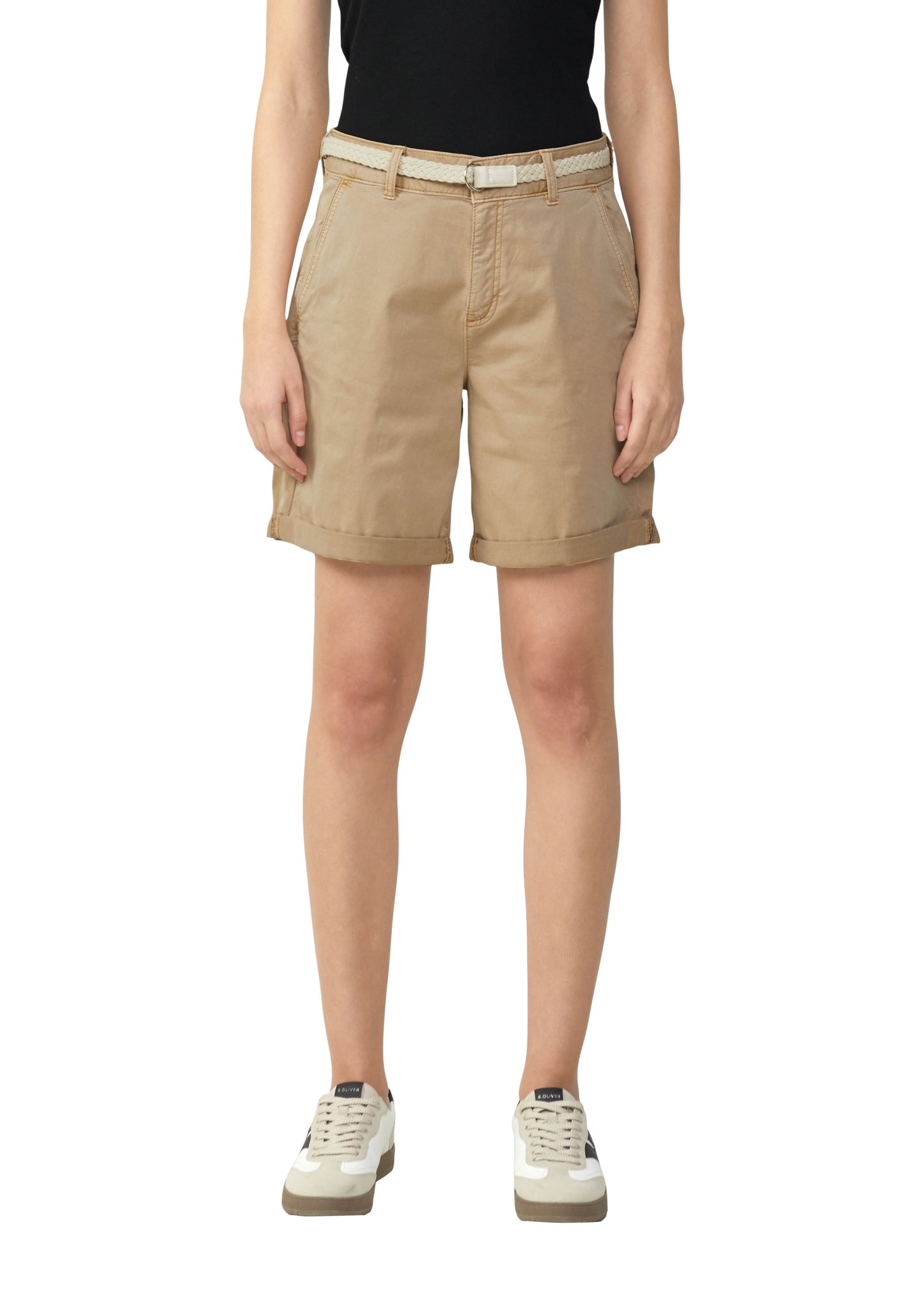 s.Oliver Damen Shorts braun