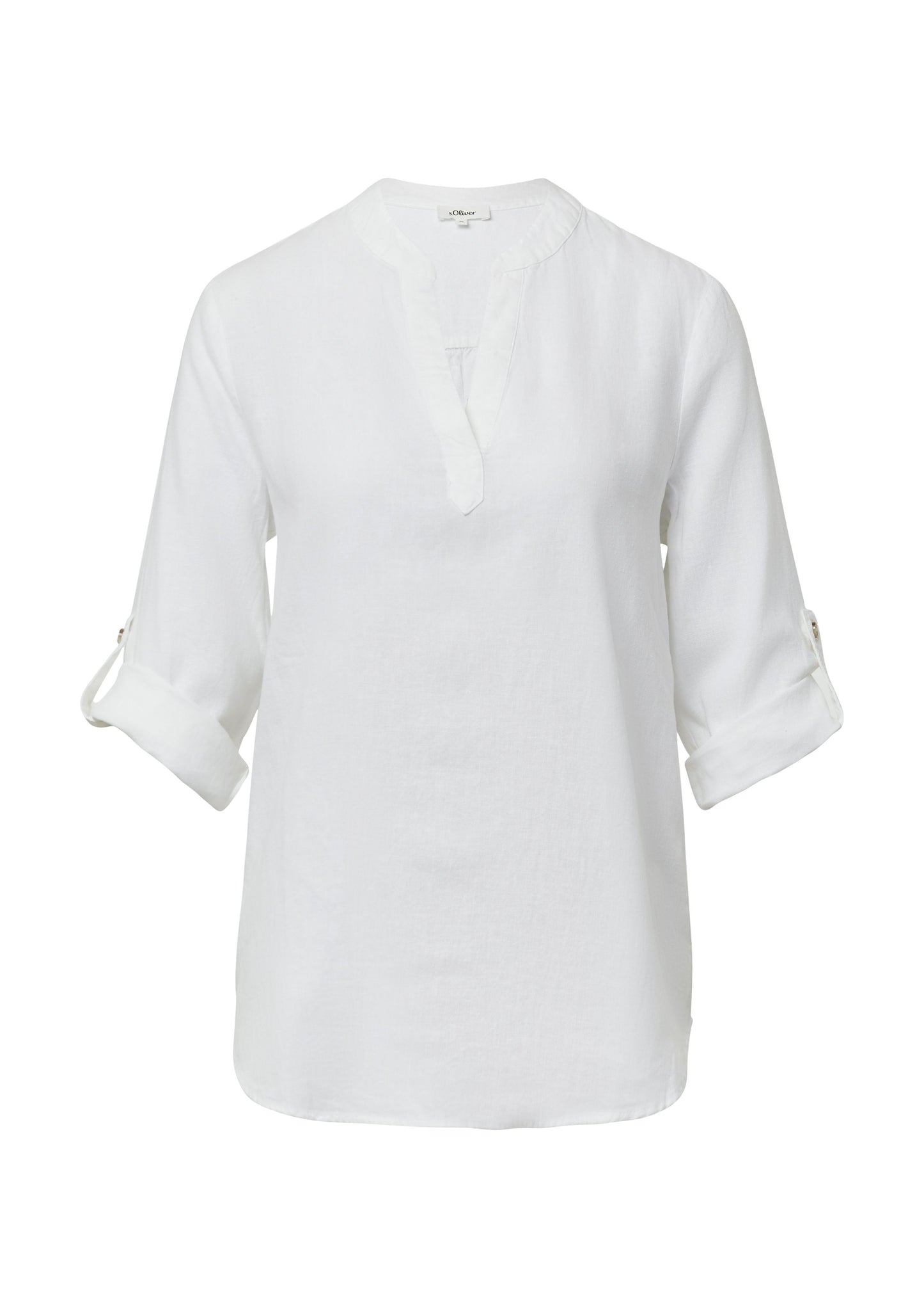 s.Oliver Damen Bluse weiß