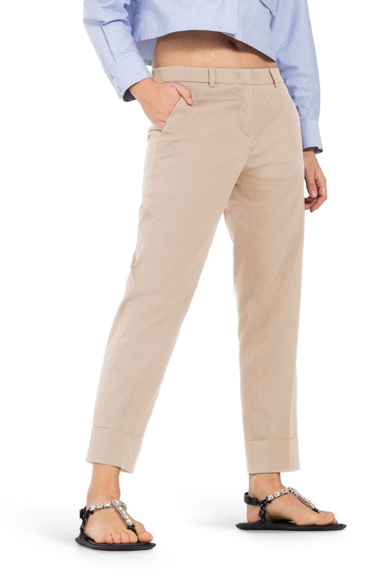 Cambio Damen Hose Krystal beige
