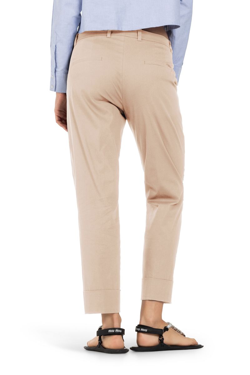 Cambio Damen Hose Krystal beige
