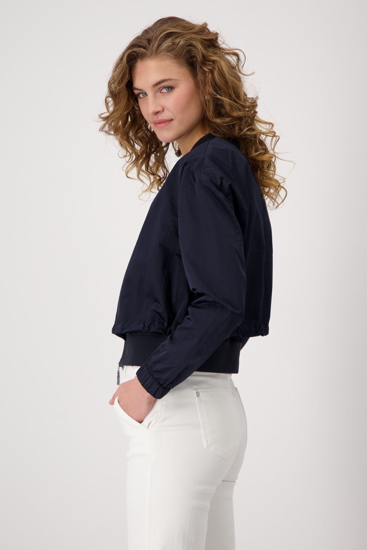 Monari Damen Jacke blau