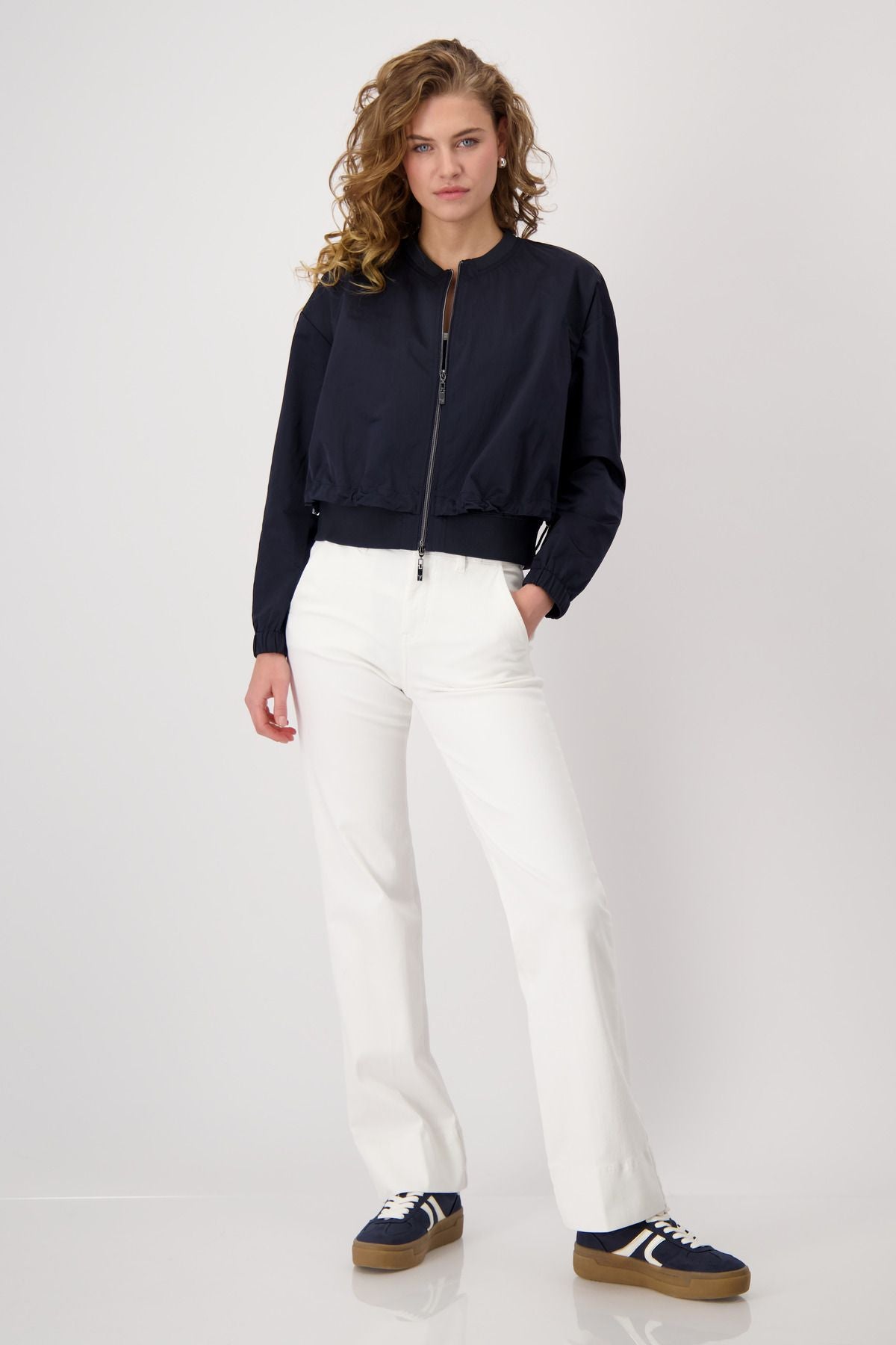 Monari Damen Jacke blau