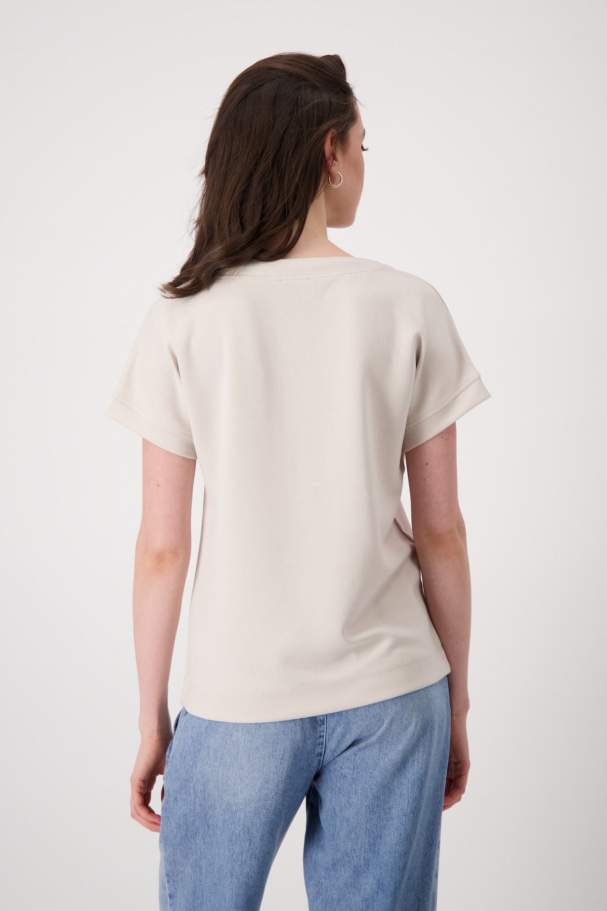 Monari Damen Sweatshirt beige