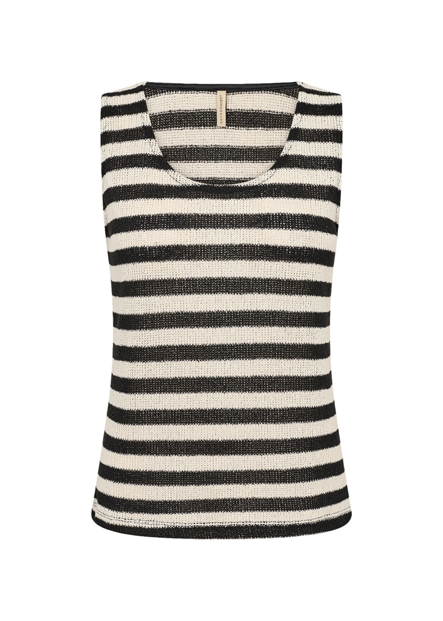 Soyaconcept Damen Top SC-ROSENNA 1 XXL schwarz