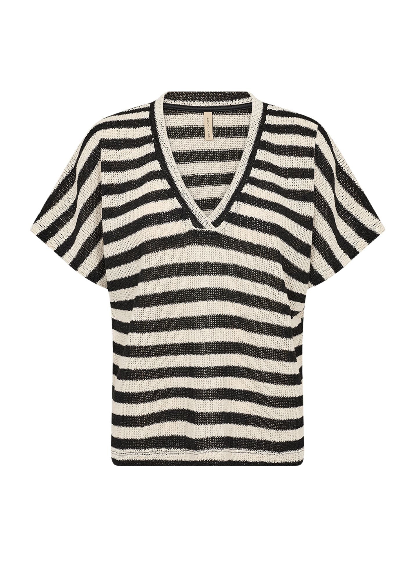 Soyaconcept Damen T-Shirt SC-ROSENNA 2 XXL schwarz