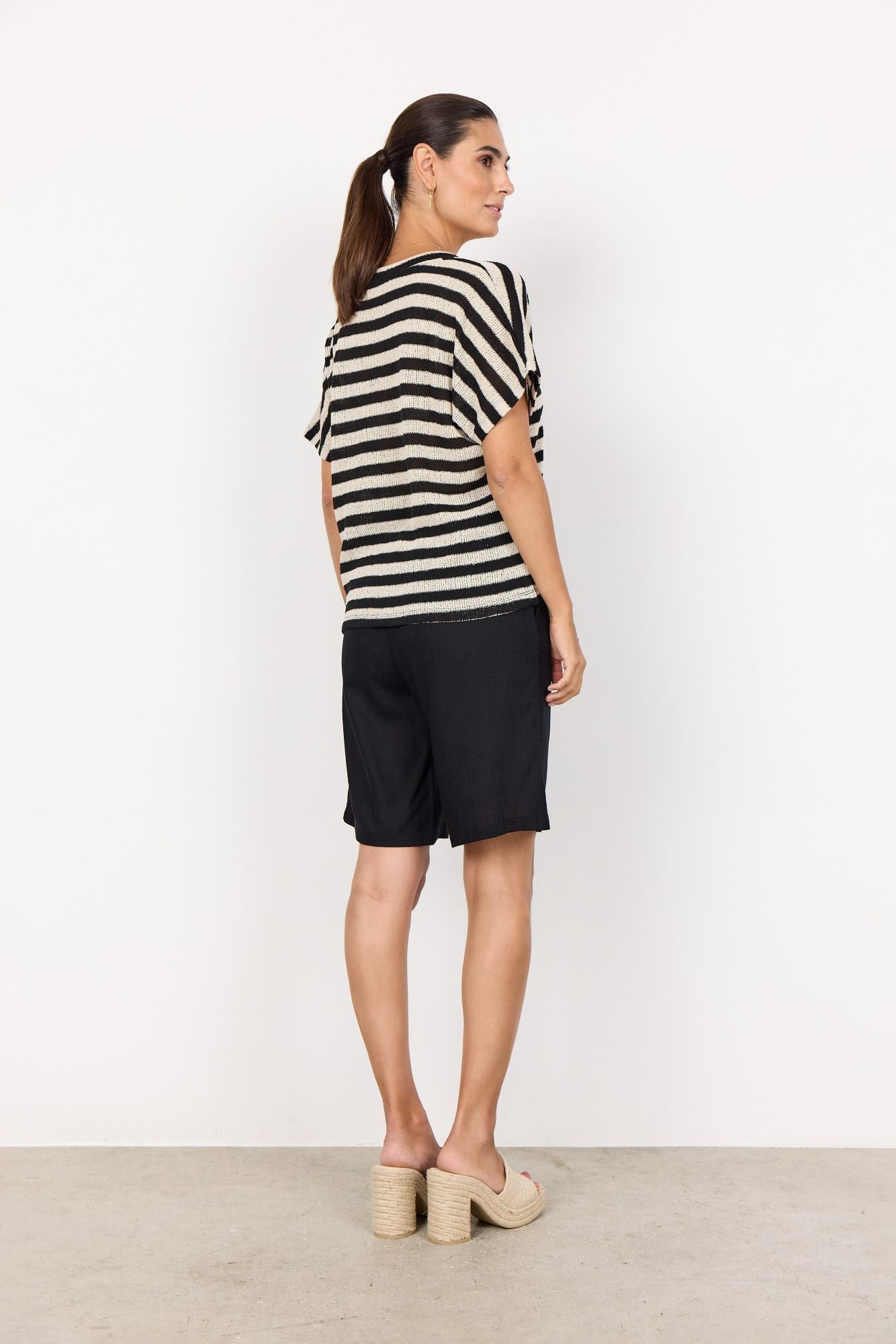 Soyaconcept Damen T-Shirt SC-ROSENNA 2 schwarz