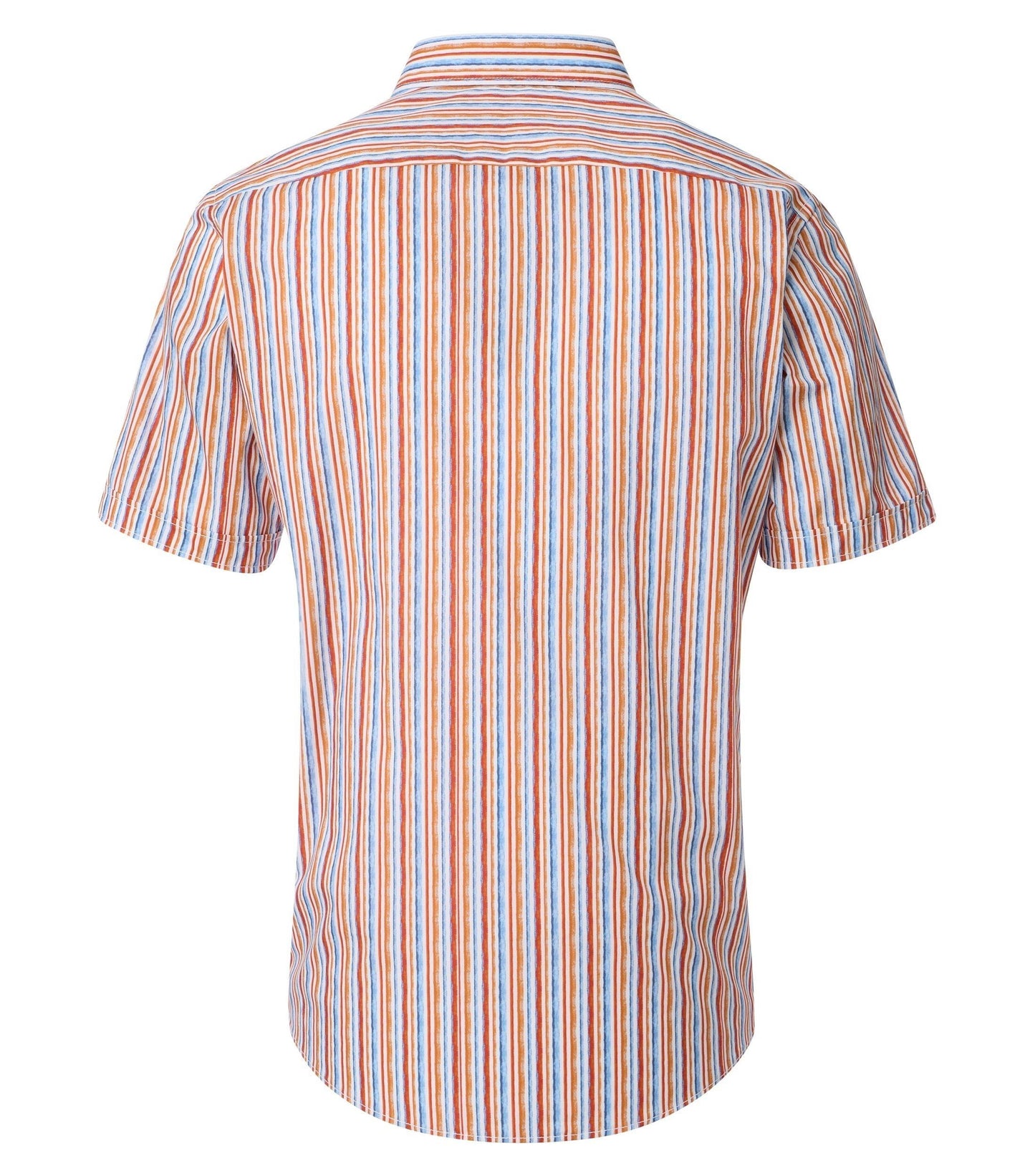 Casa Moda Herren Kurzarmhemd orange