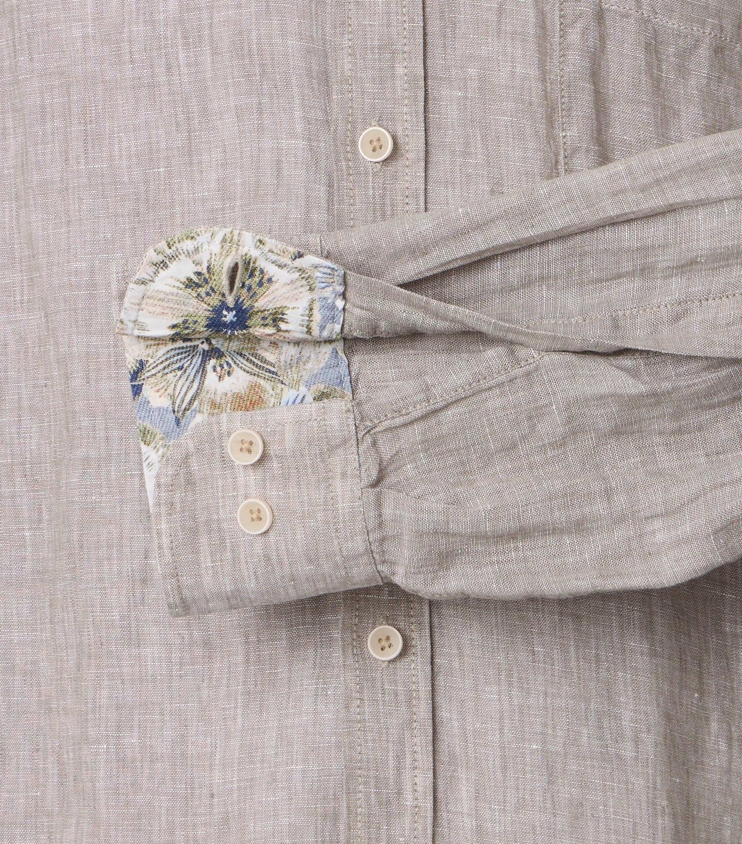 Casa Moda Herren Leinenhemd beige