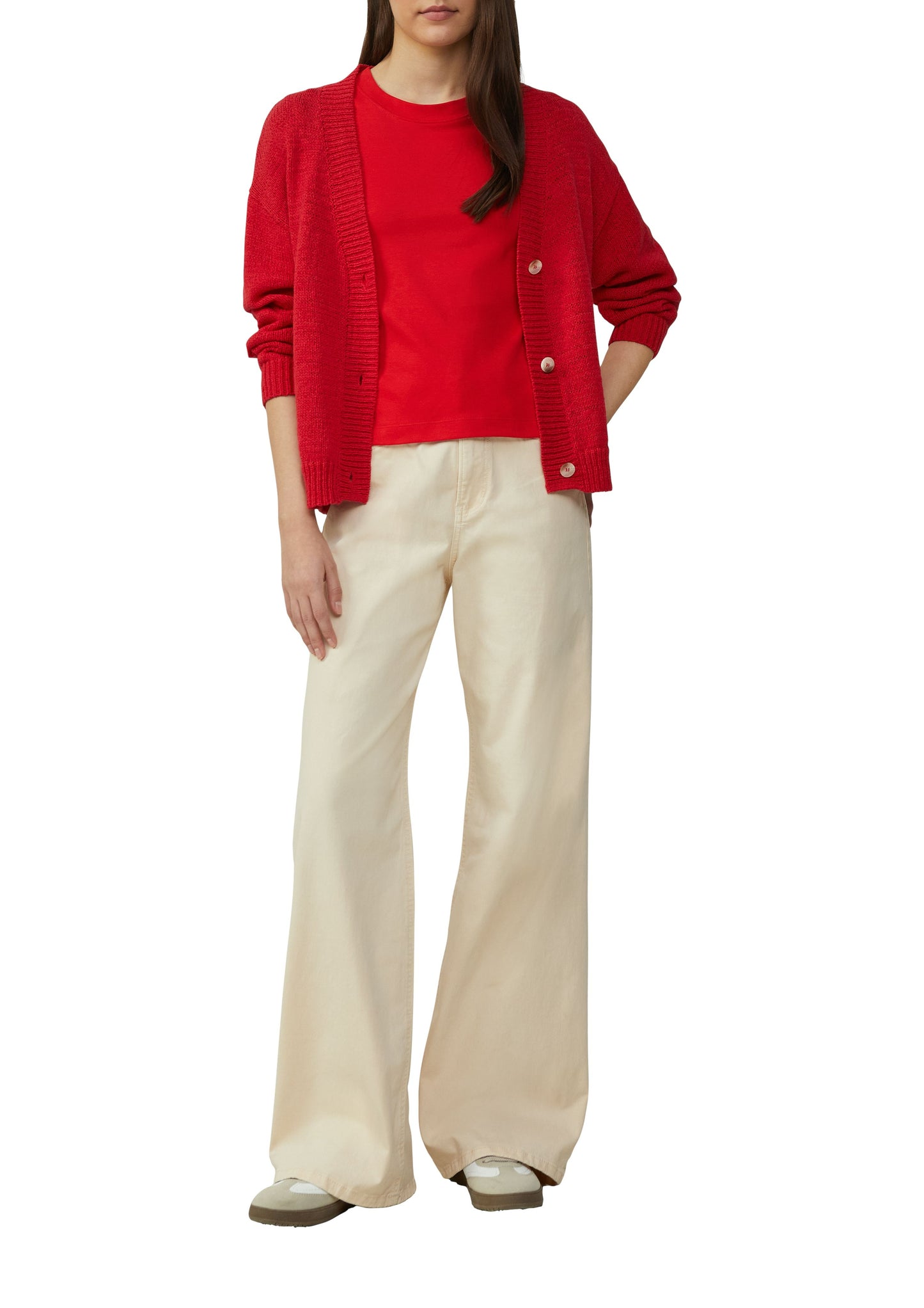 s. Oliver Damen T-Shirt rot