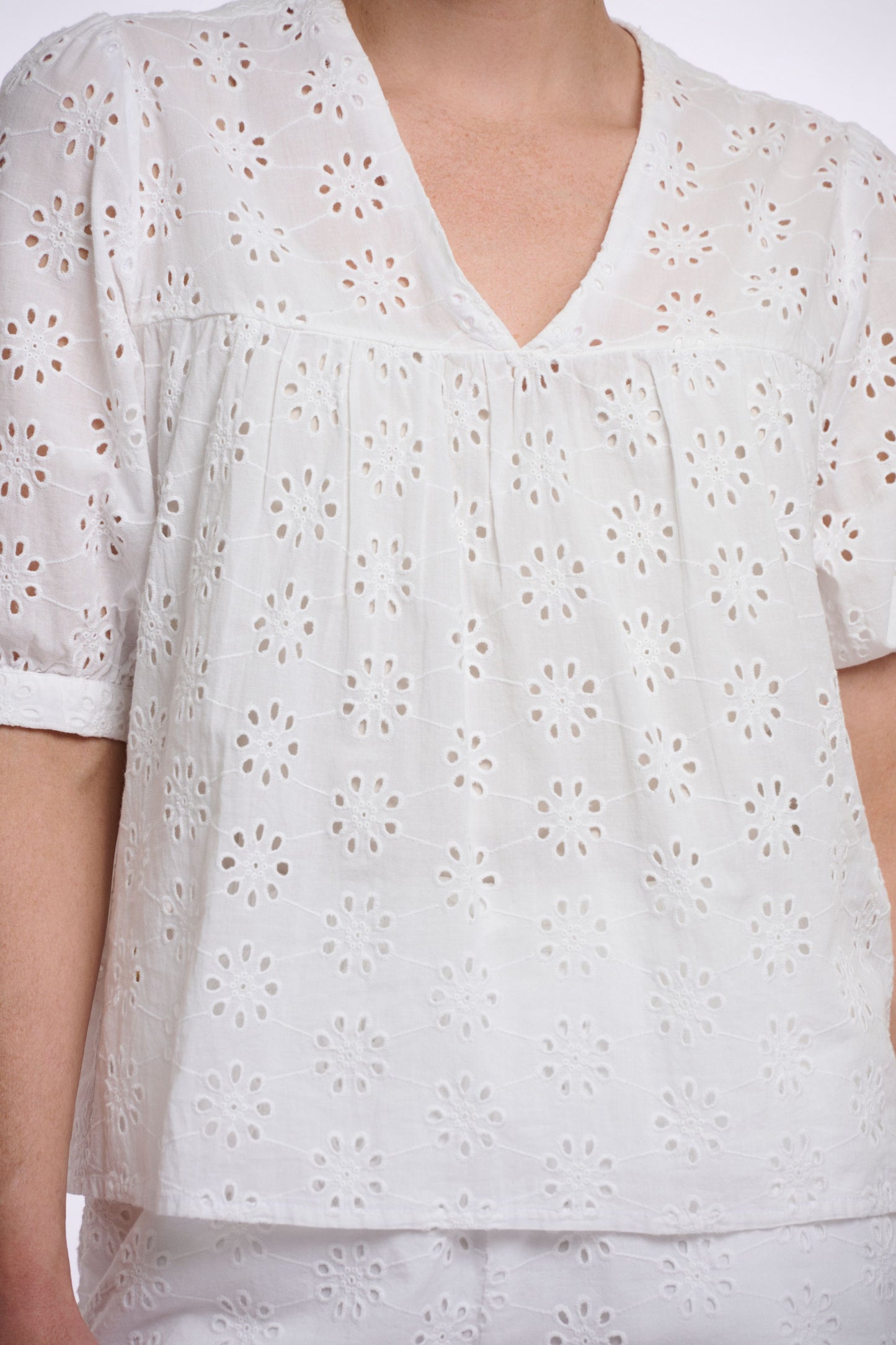 Rino & Pelle Damen Bluse Brave weiß