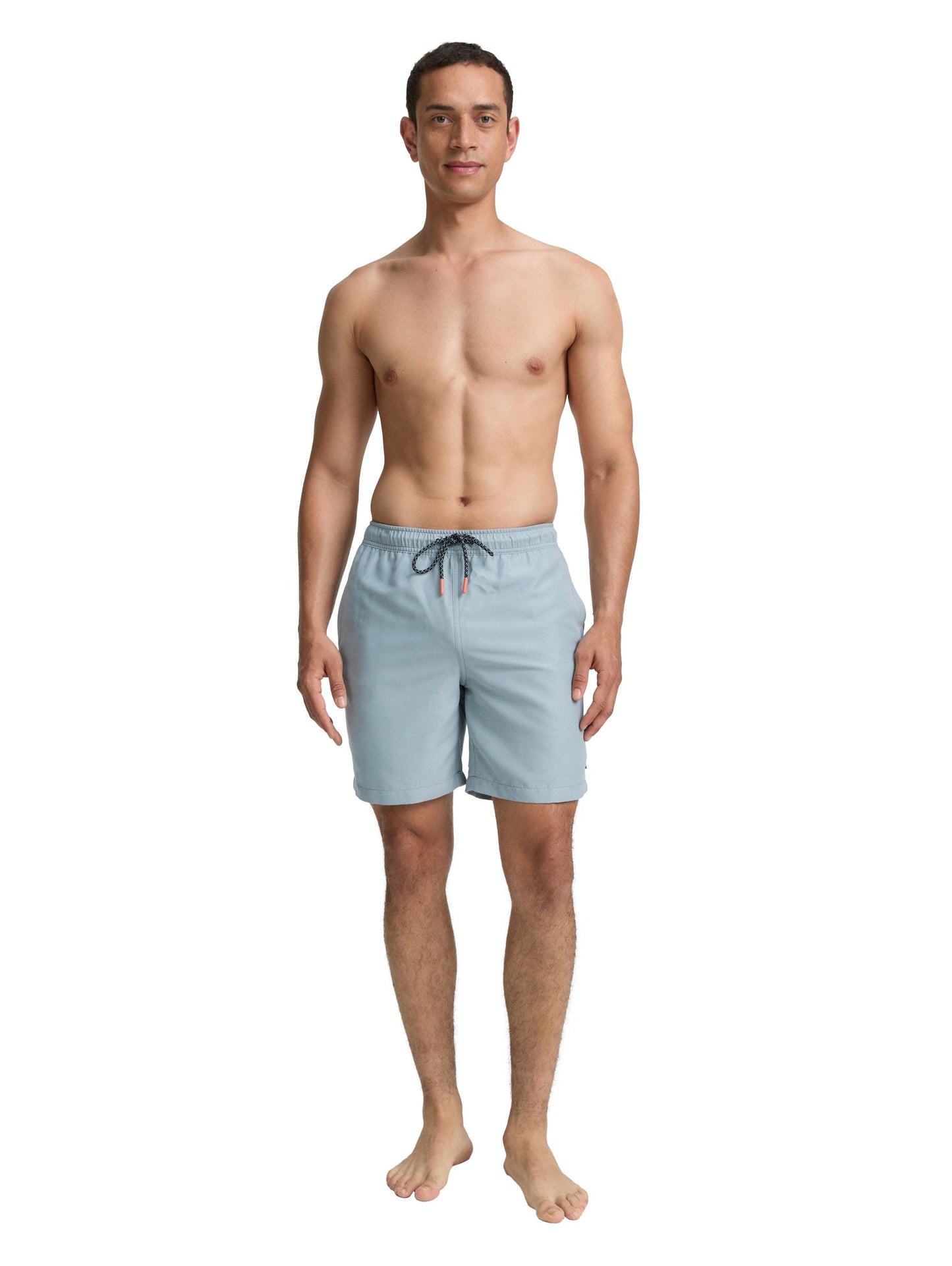 Tom Tailor Herren Basic Badeshorts grün
