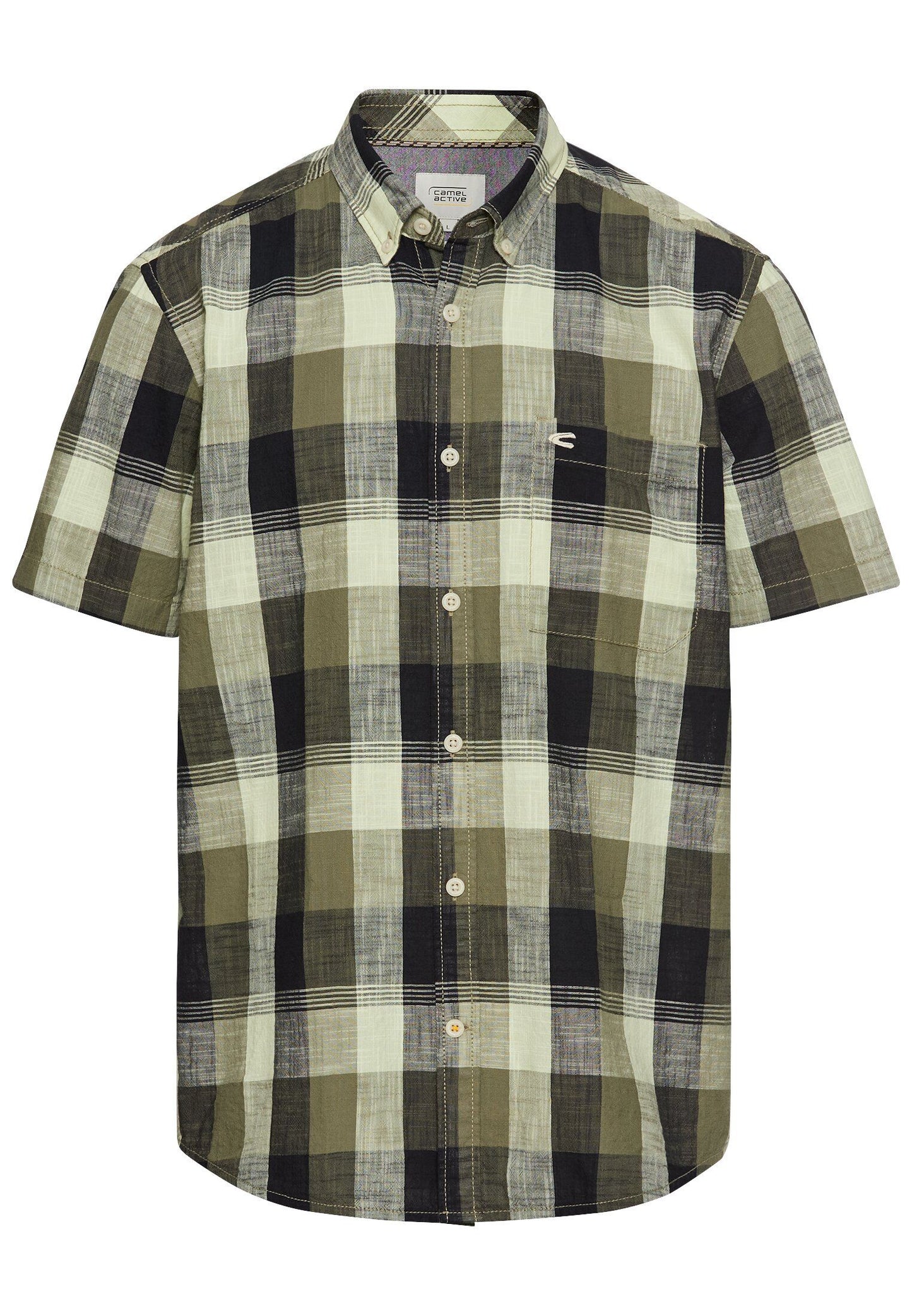 Camel Active Herren Kurzarmhemd 3XL grün