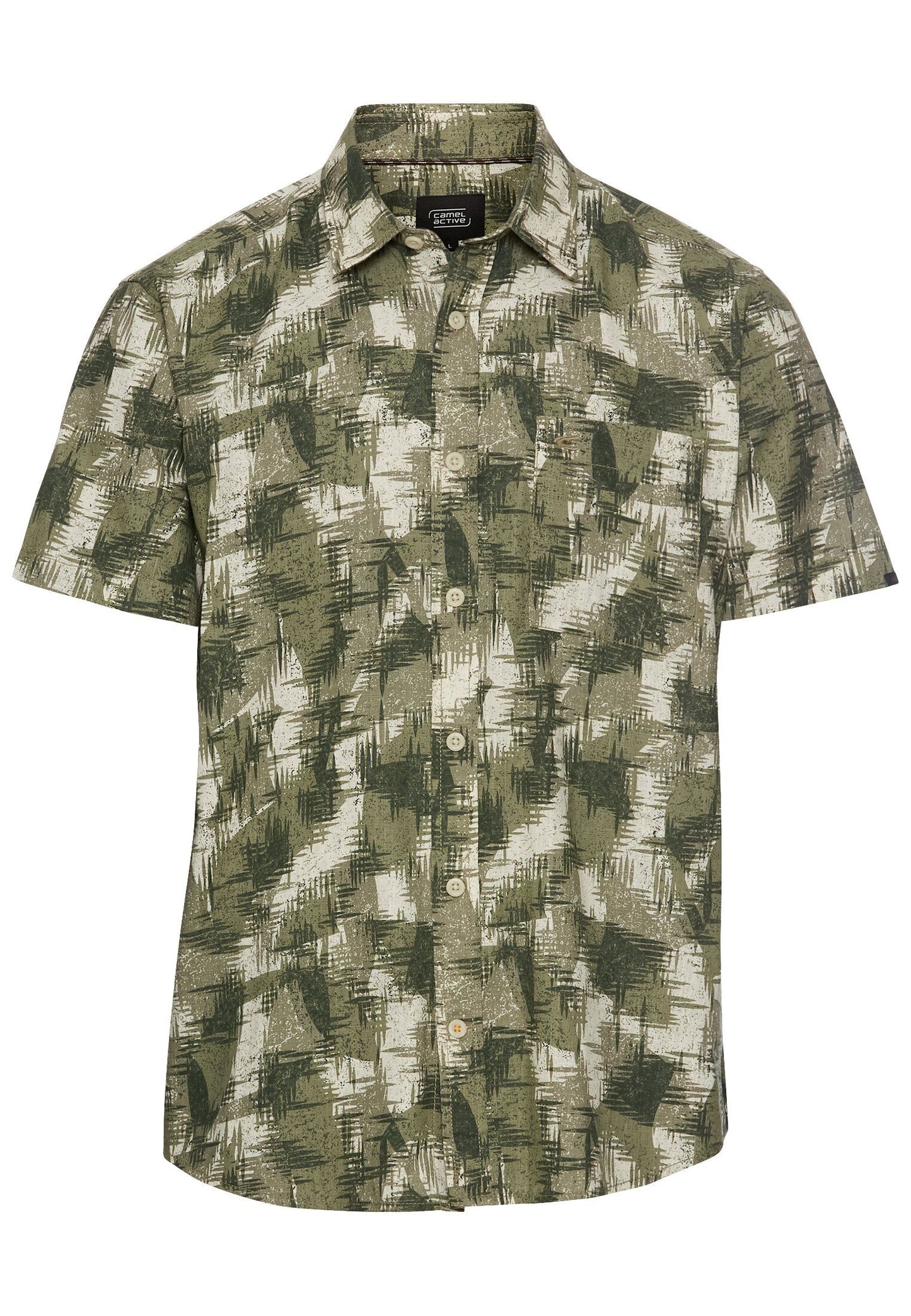 Camel Active Herren Kurzarmhemd 3XL grün