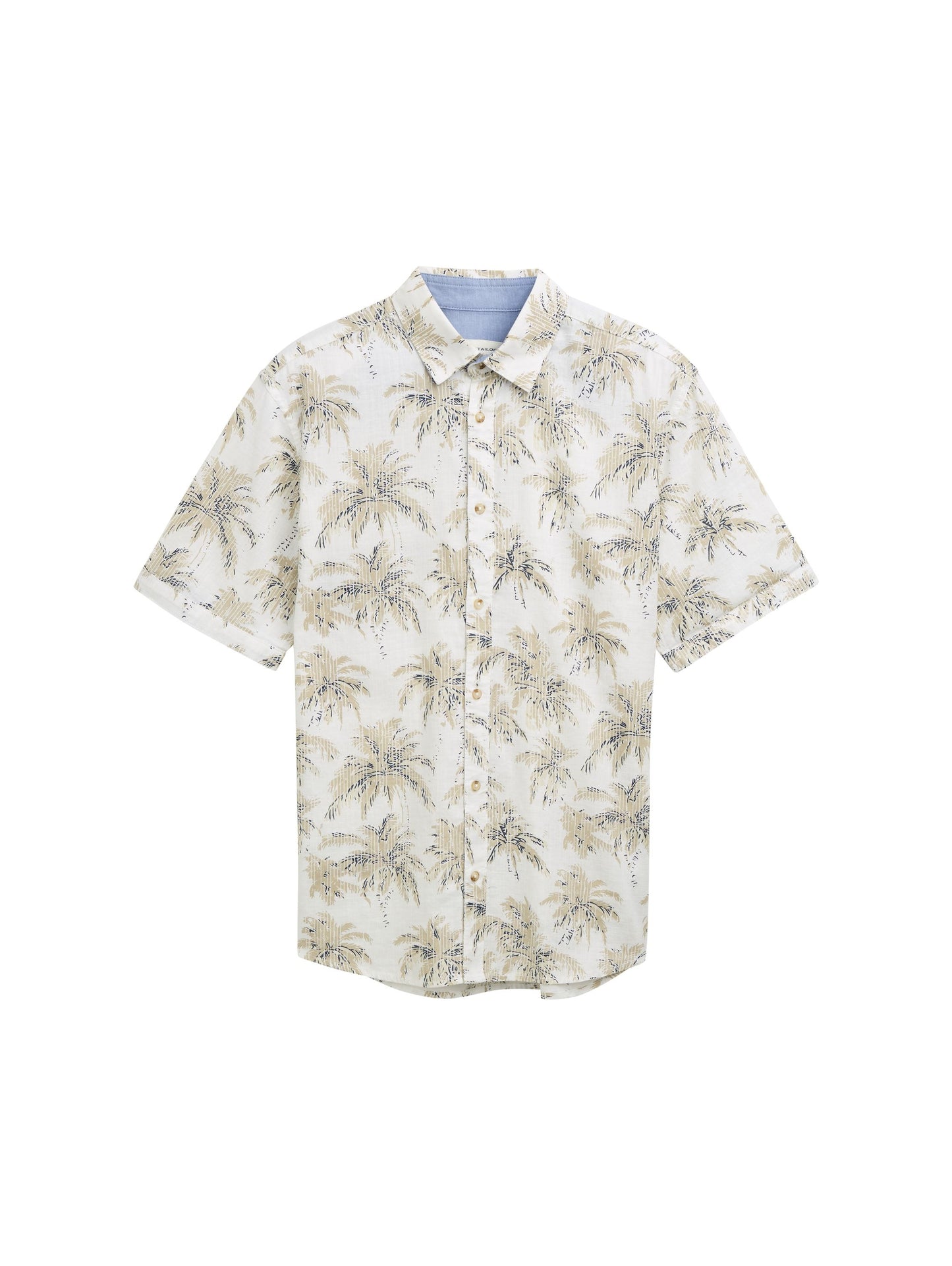 Tom Tailor Herren Kurzarmhemd XXXL weiß