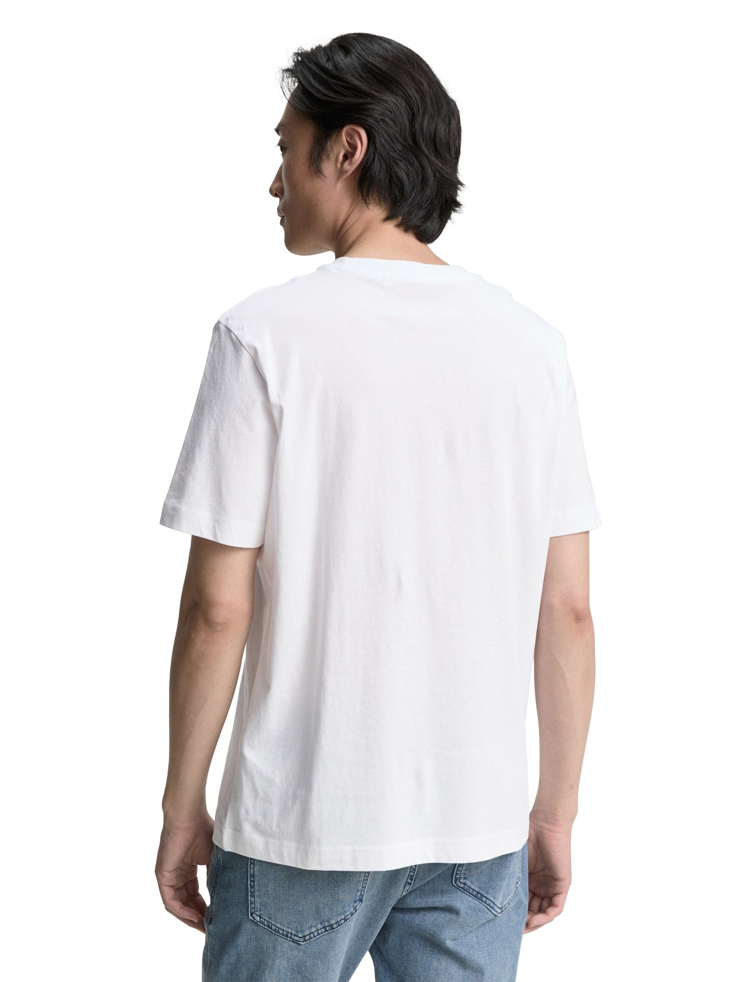 Tom Tailor Herren T-Shirt weiß