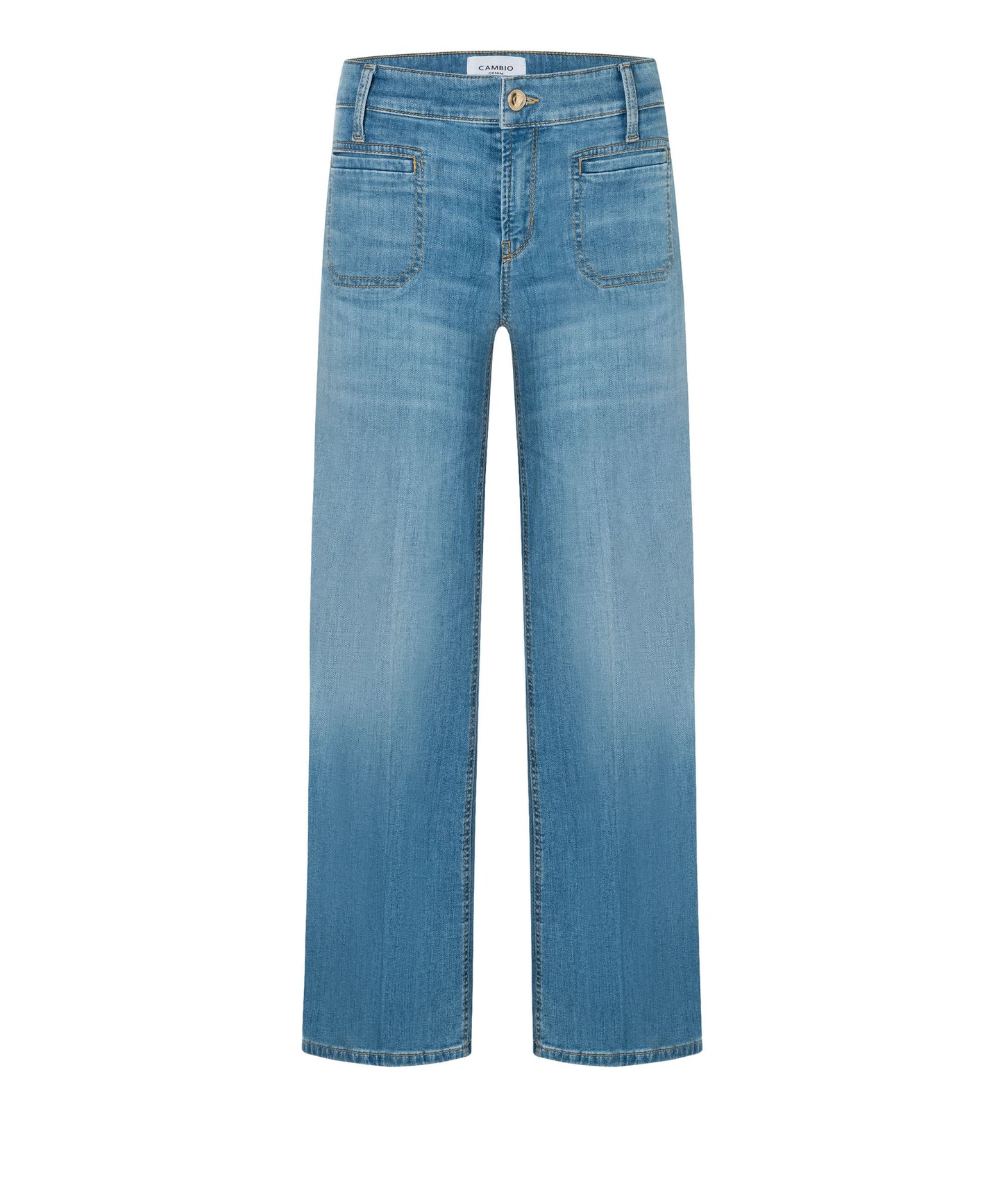 Cambio Damen Jeans Tess 28 blau