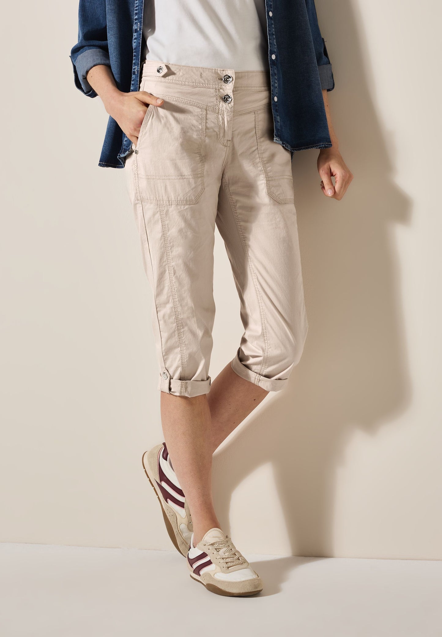 Cecil Damen Hose beige