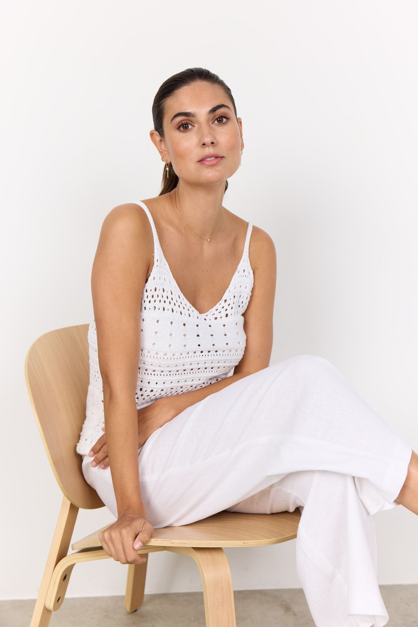 Soyaconcept Damen Top SC-PERRY 4 weiß