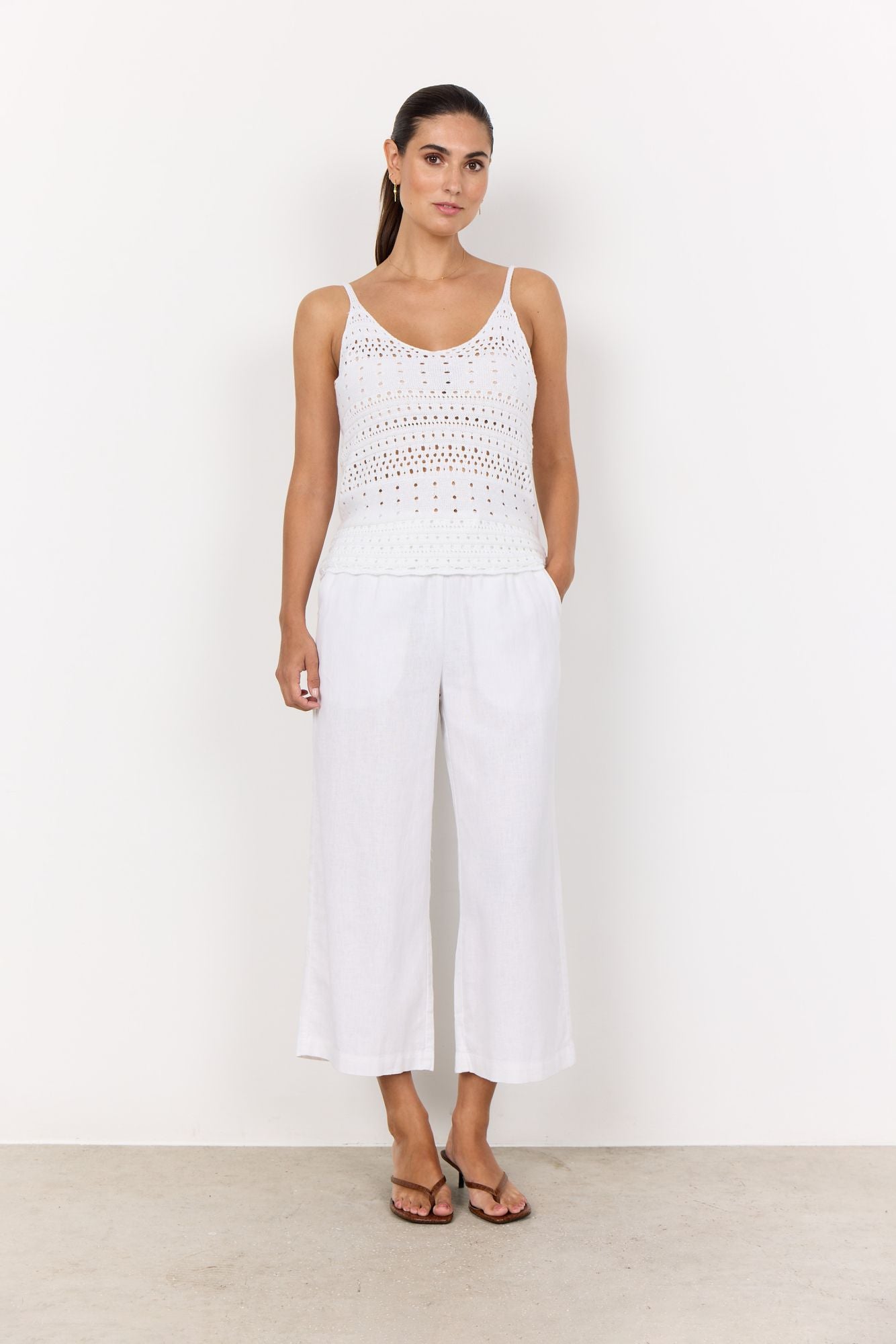 Soyaconcept Damen Top SC-PERRY 4 weiß