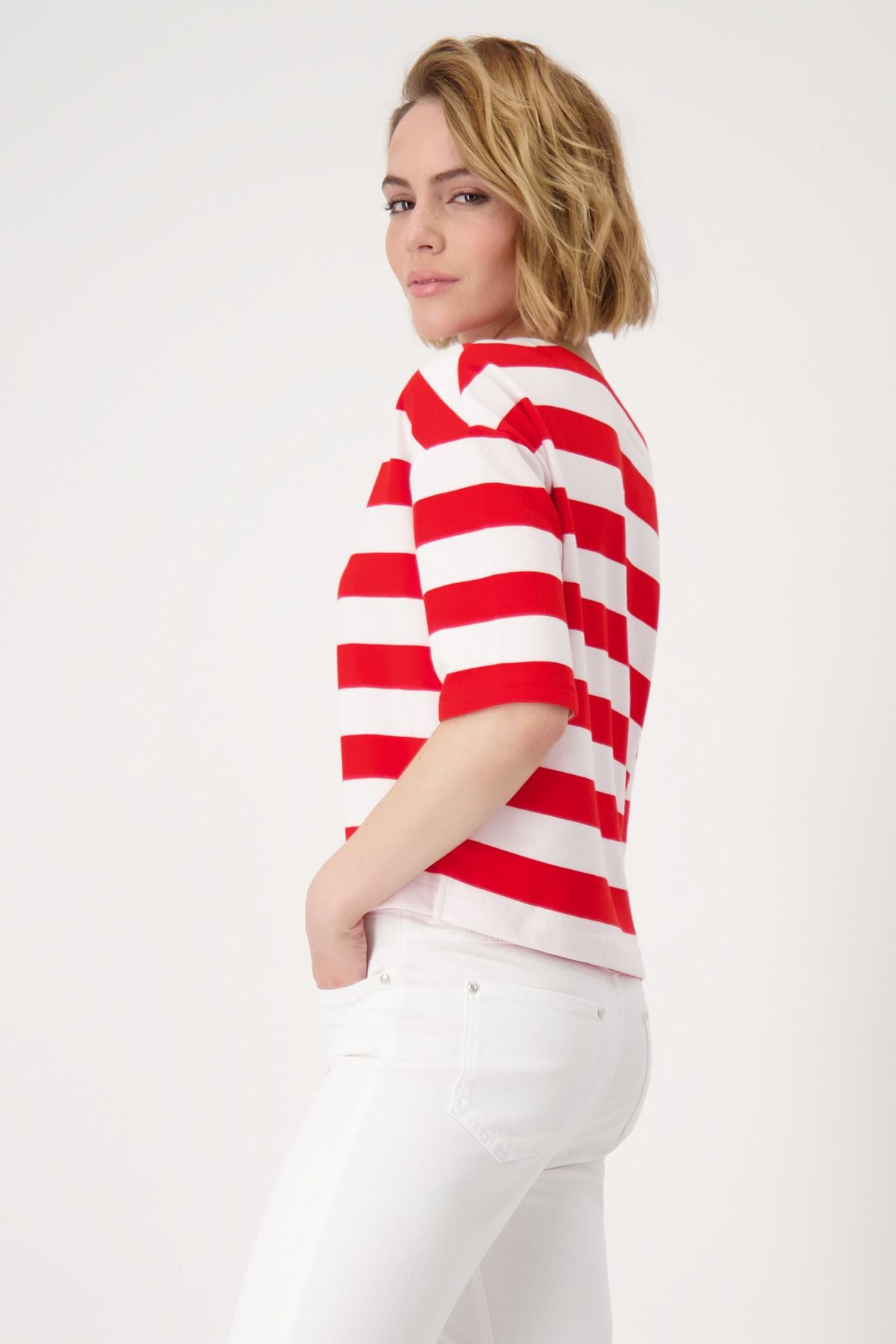 Monari Damen Sweatshirt rot