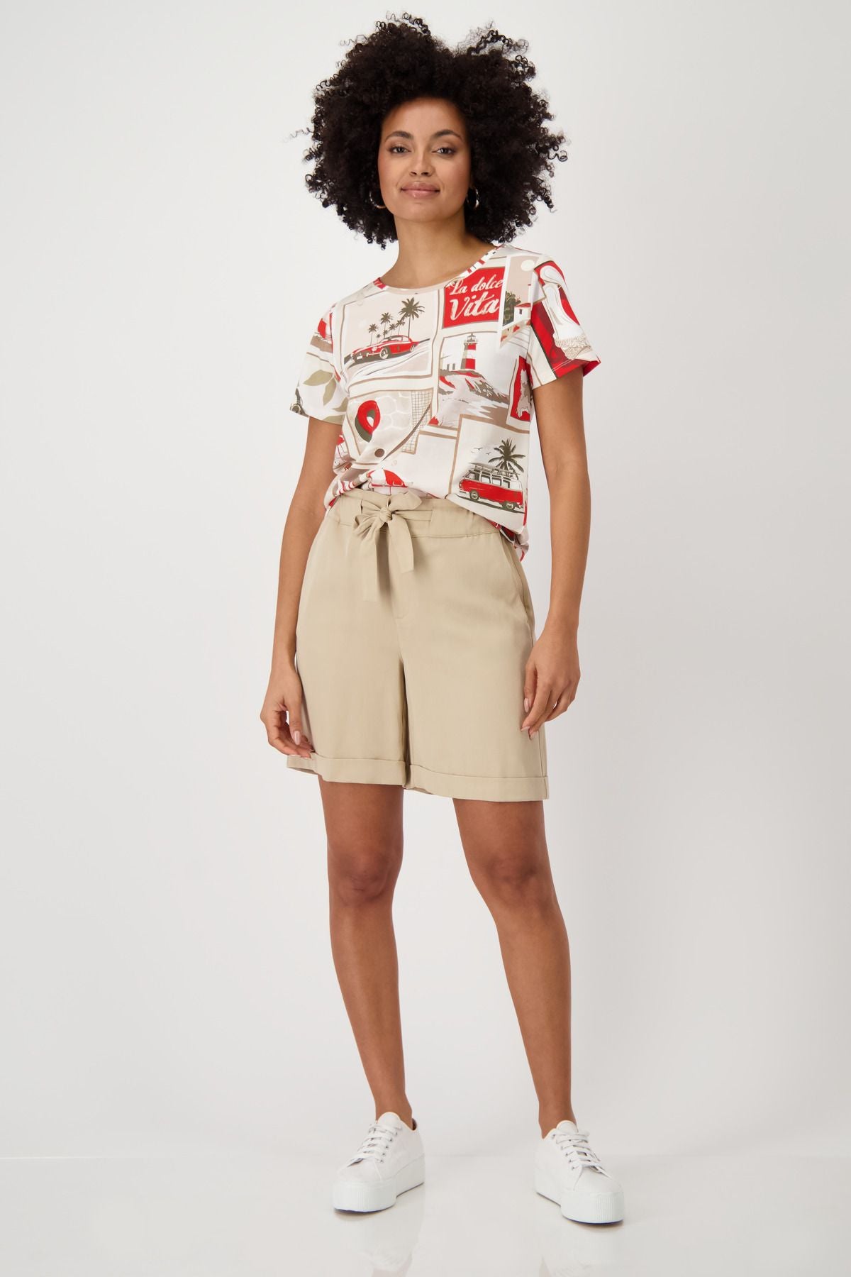 Monari Damen T-Shirt rot