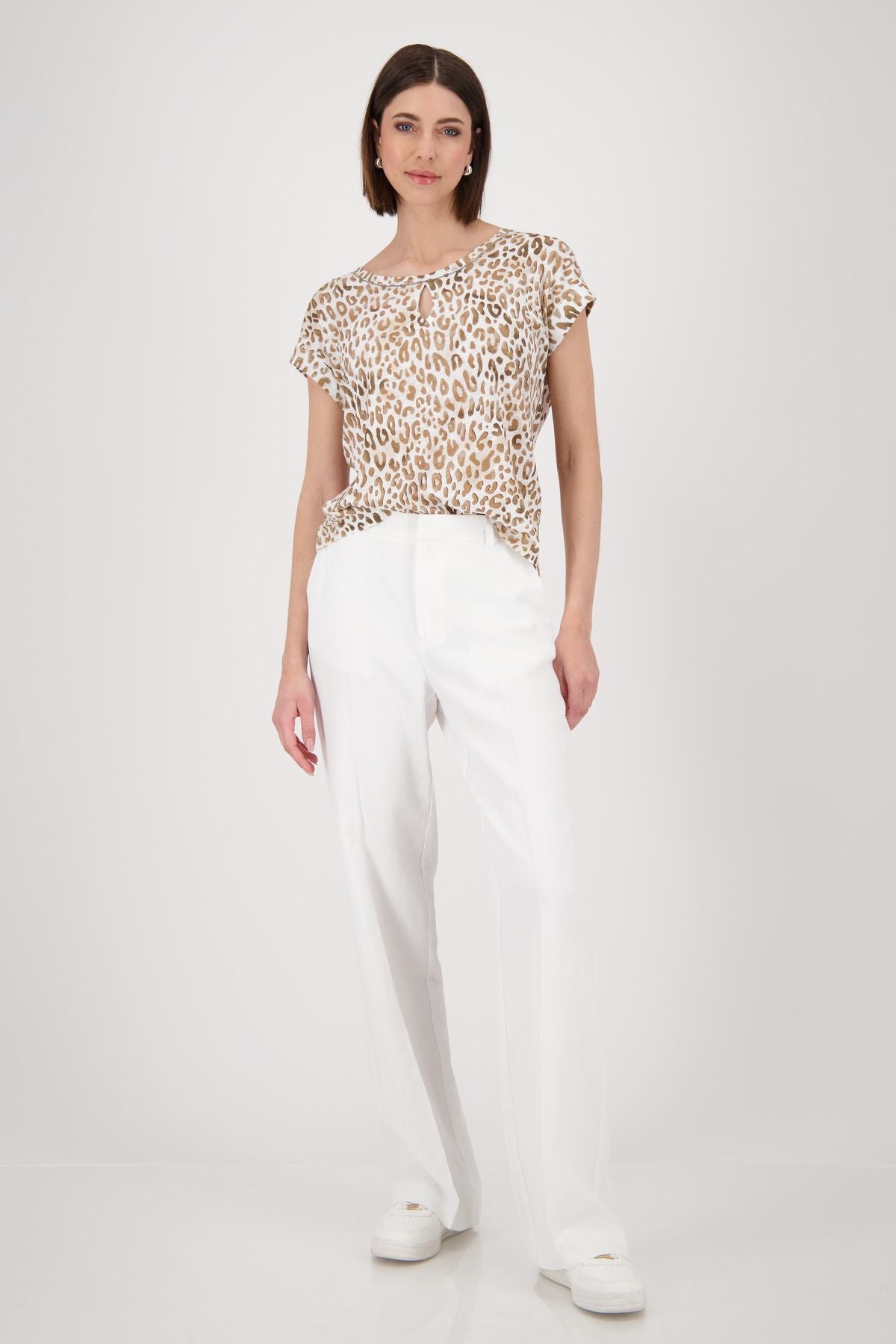 Monari Damen T-Shirt braun
