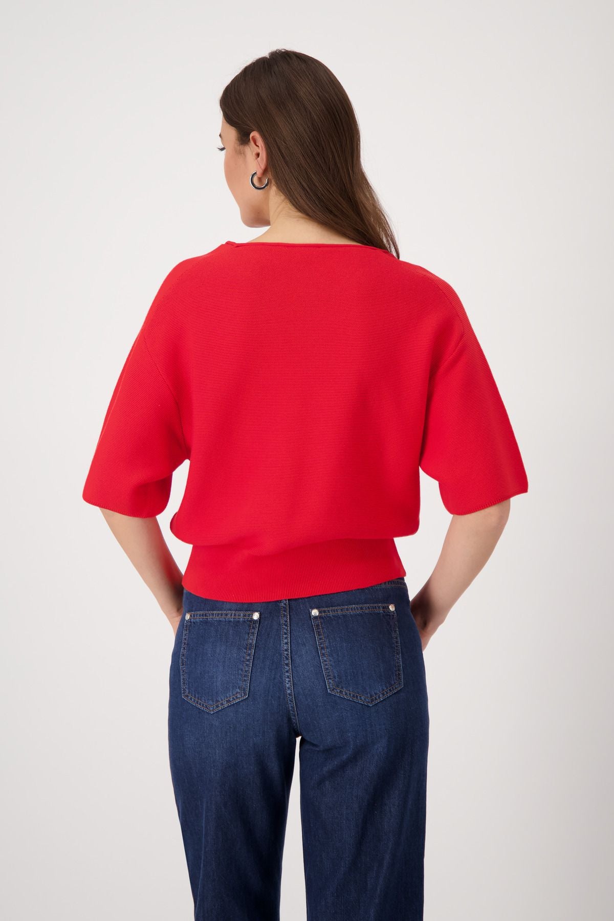 Monari Damen Pullover rot