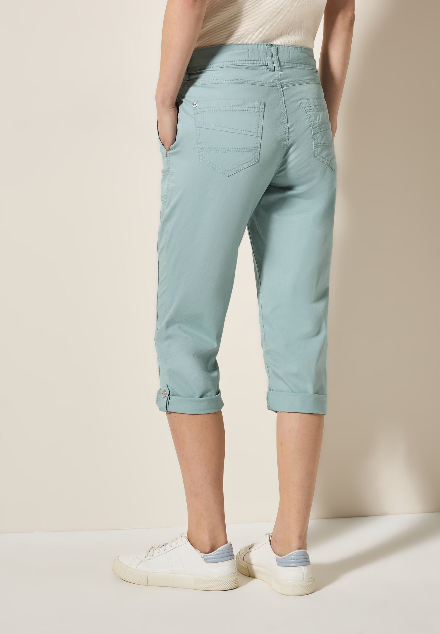 Cecil Damen Hose grün
