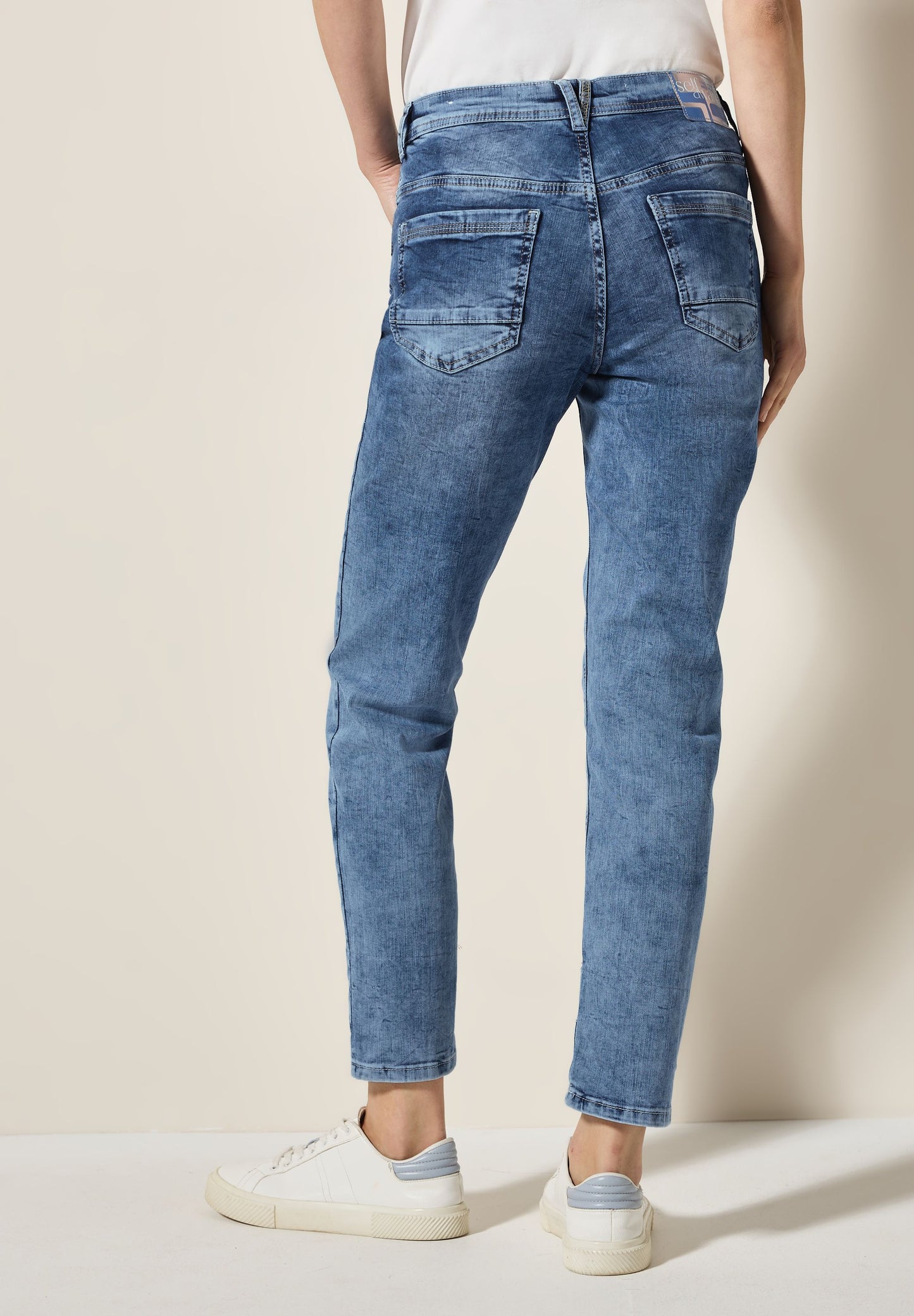 Cecil Damen Jeans blau