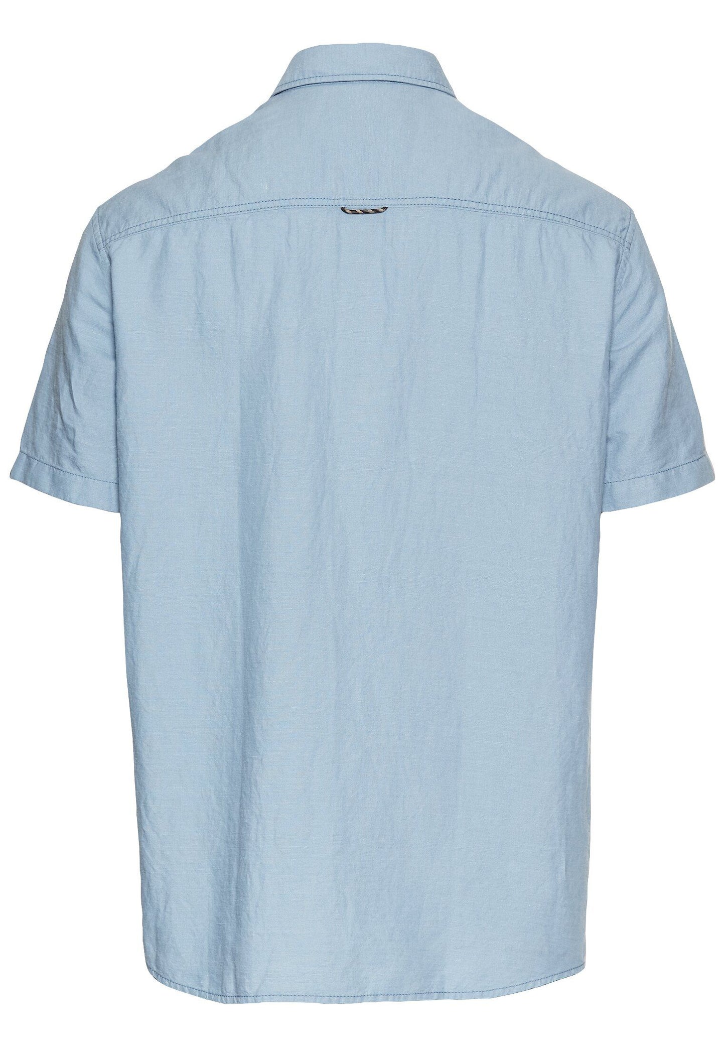 Camel Active Herren Kurzarmhemd blau