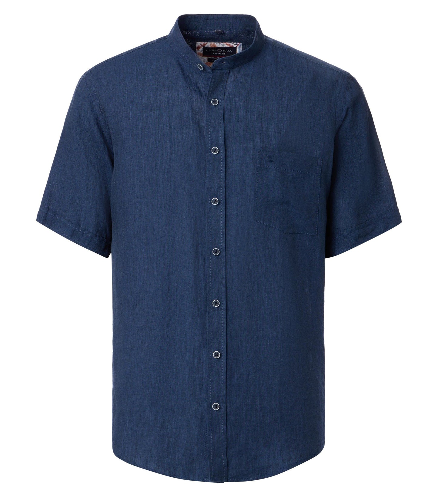 Casa Moda Herren Leinenhemd blau