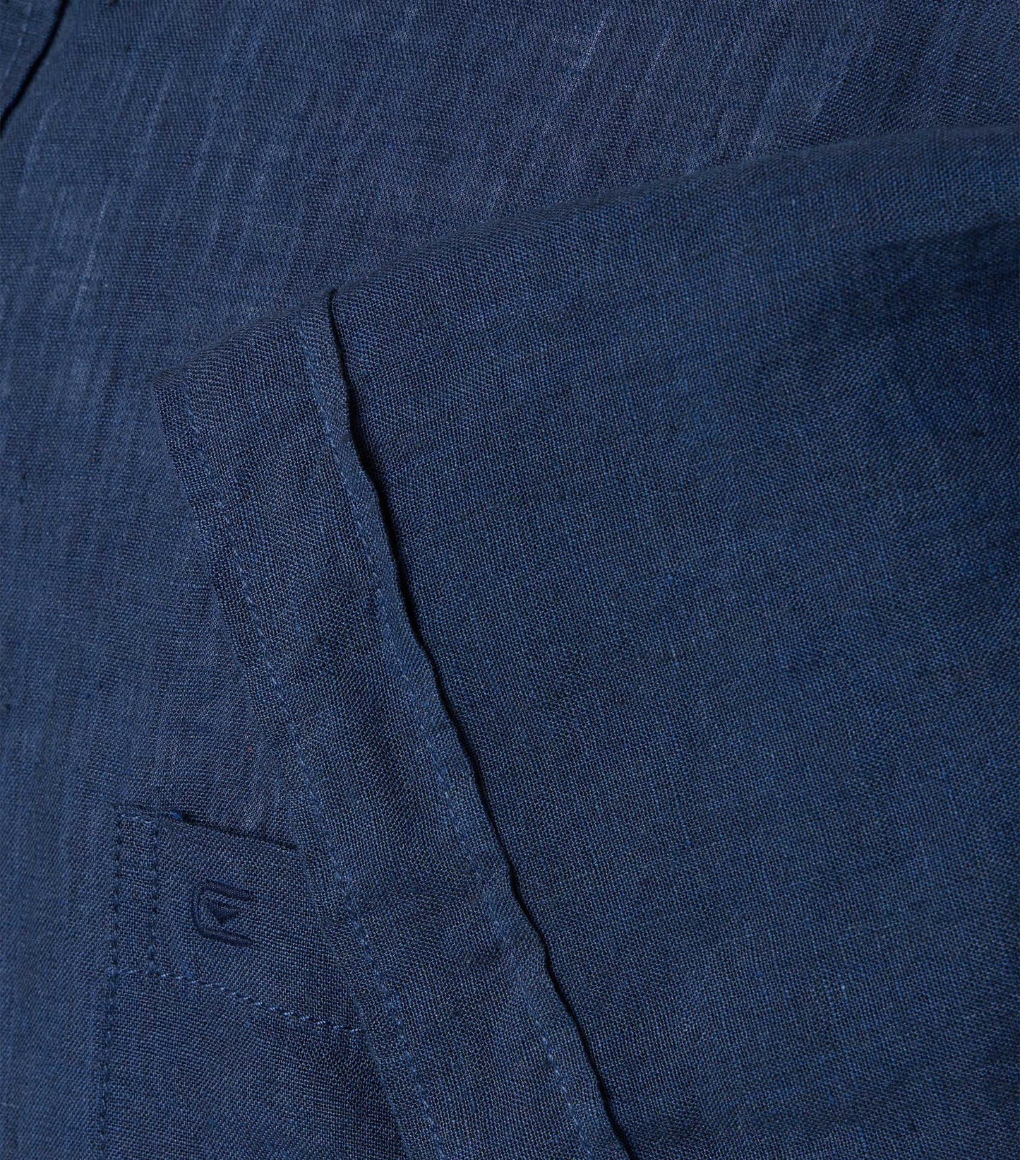 Casa Moda Herren Leinenhemd blau