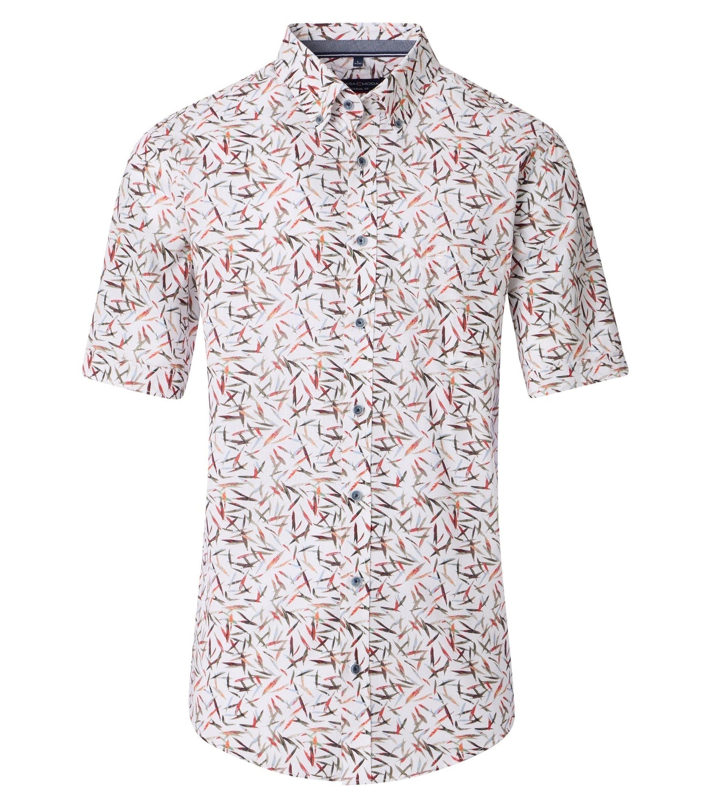 Casa Moda Herren Kurzarmhemd rot