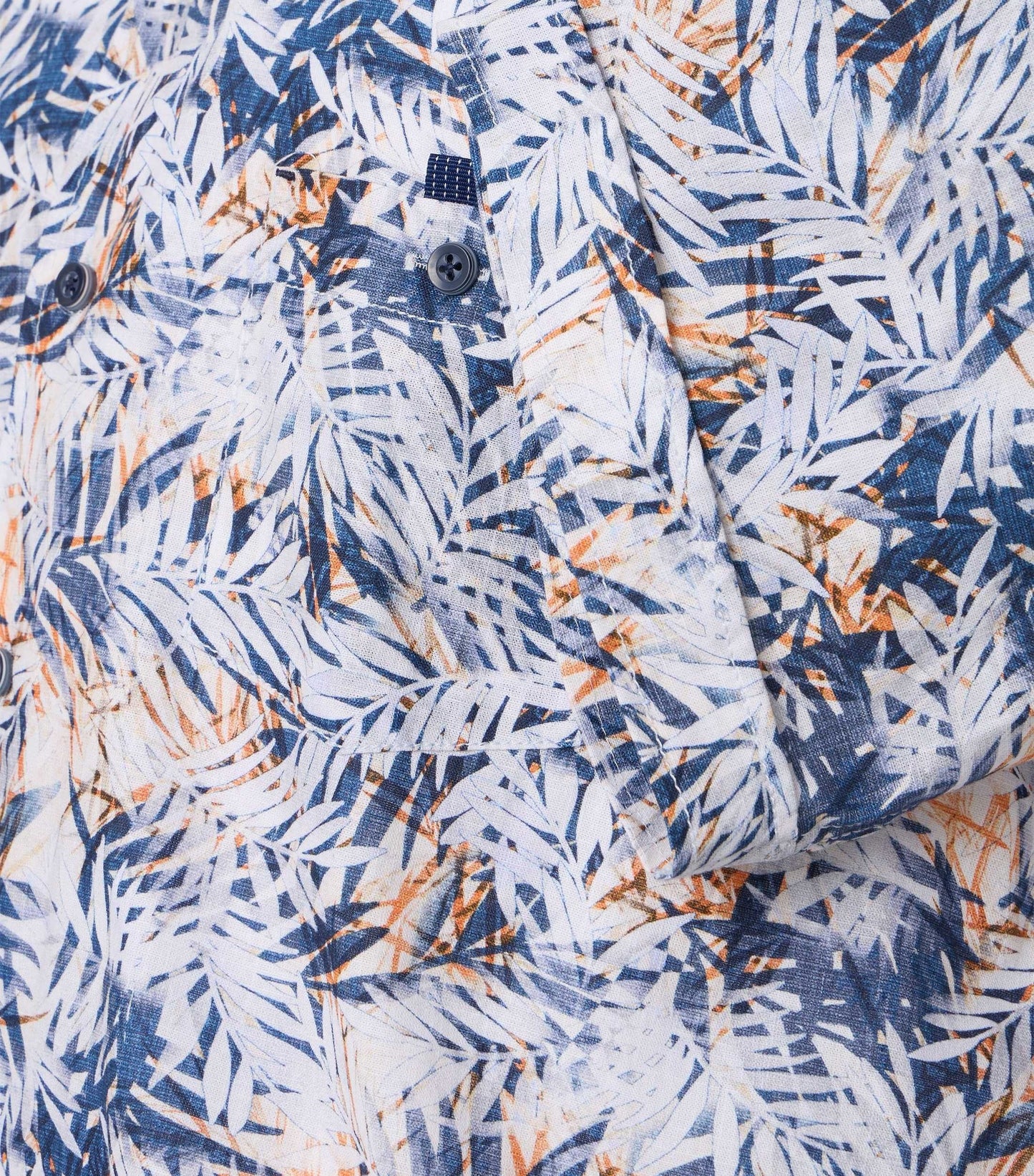 Casa Moda Herren Kurzarmhemd blau