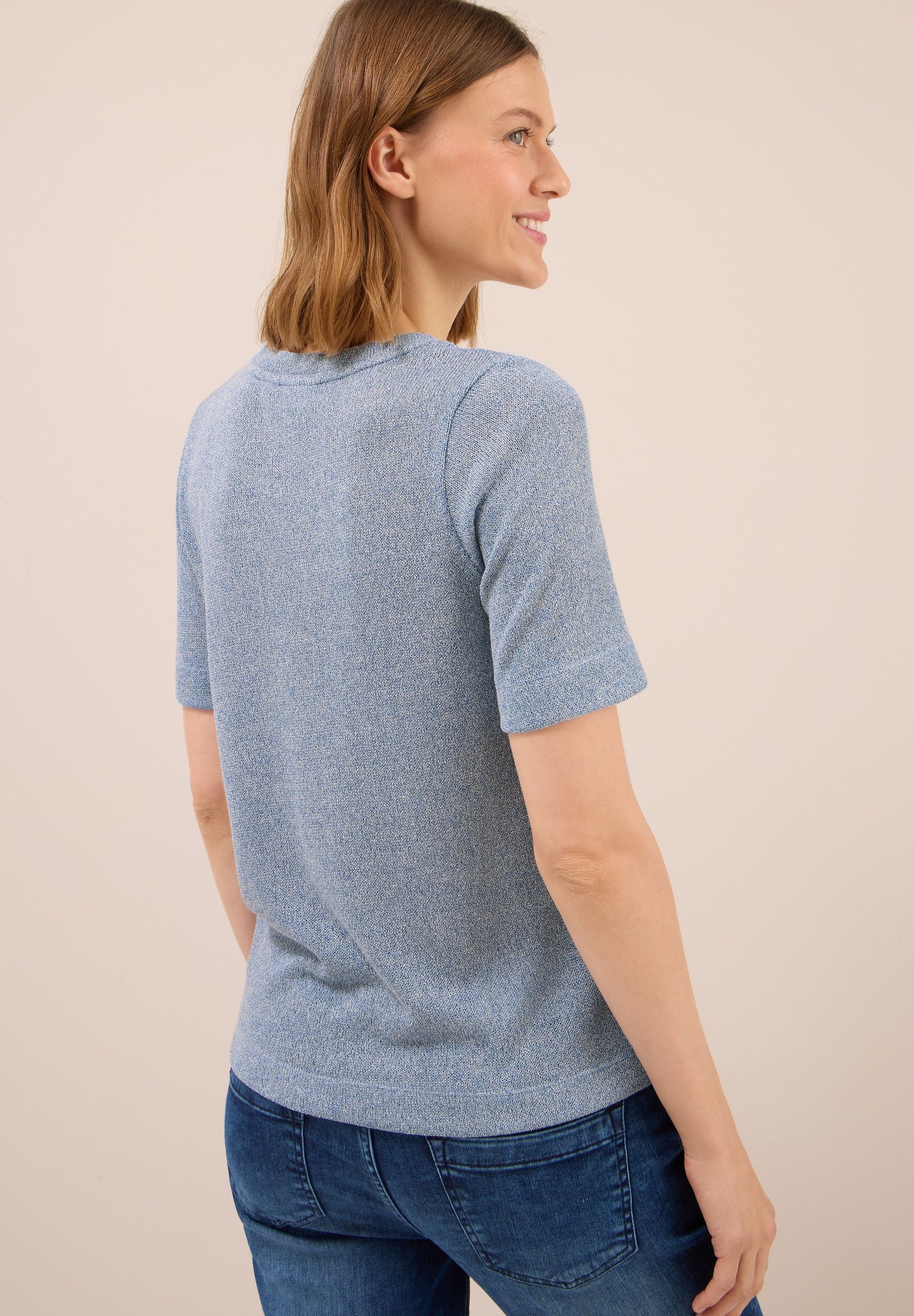 Cecil Damen T-Shirt blau