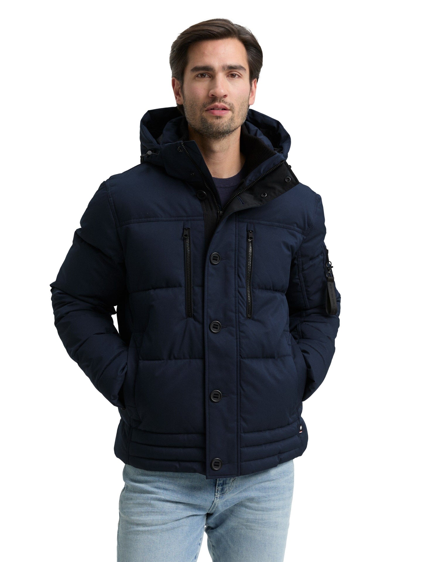 Tom Tailor Herren Jacke blau
