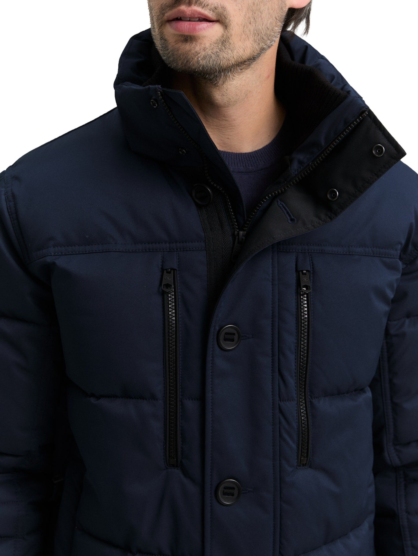 Tom Tailor Herren Jacke blau