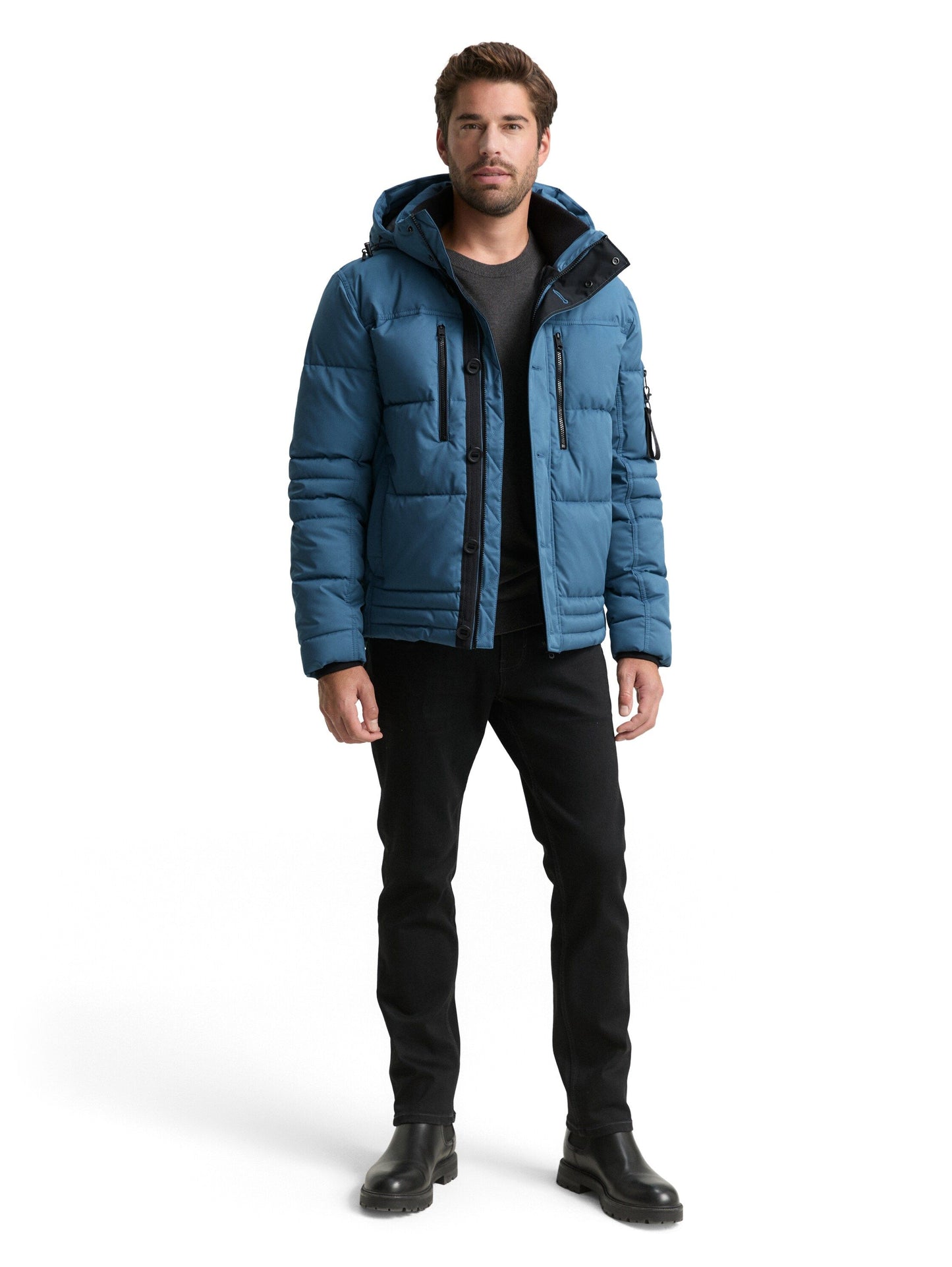 Tom Tailor Herren Jacke blau